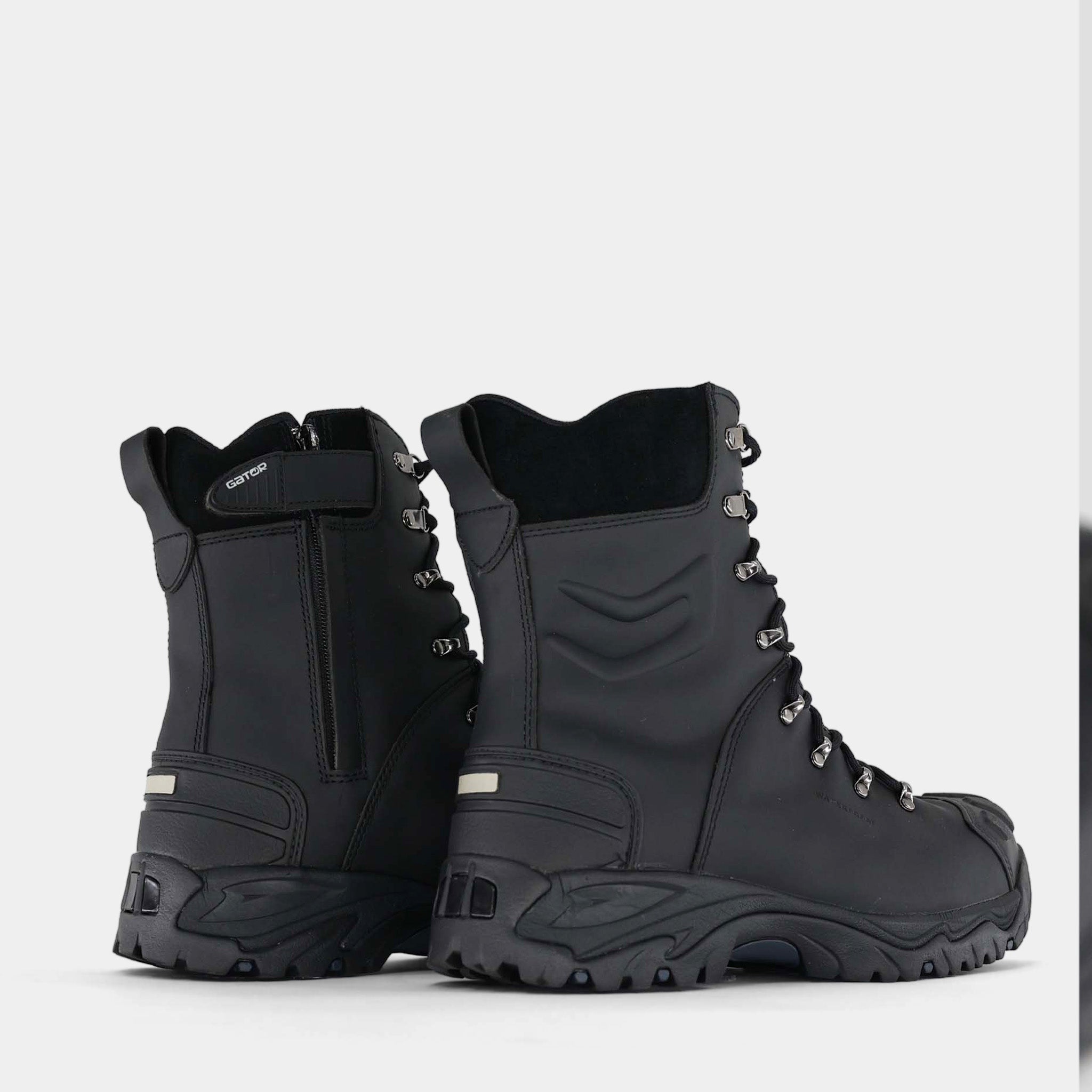 Gator Safety Boots for Men & Women - Steel Toe Work Boots with Slip Resistant & Waterproof Protection - Ideal for Construction, Warehouse & Outdoor Work