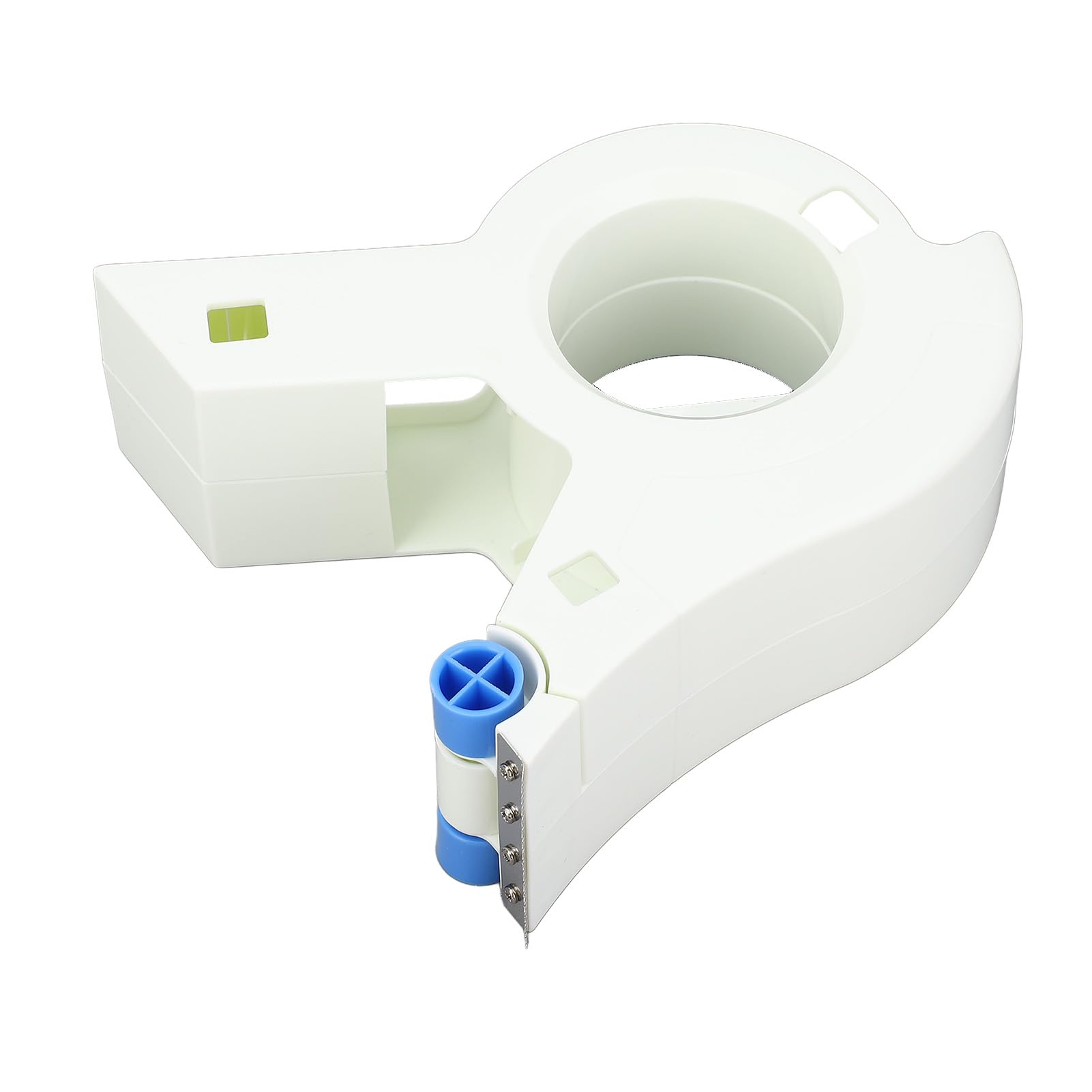 Portable Masking Paint Tape Dispenser - Easy Application & Accurate Cutting for Various Surfaces | Perfect for Home Painting, DIY Projects & Wall Decorations (White)