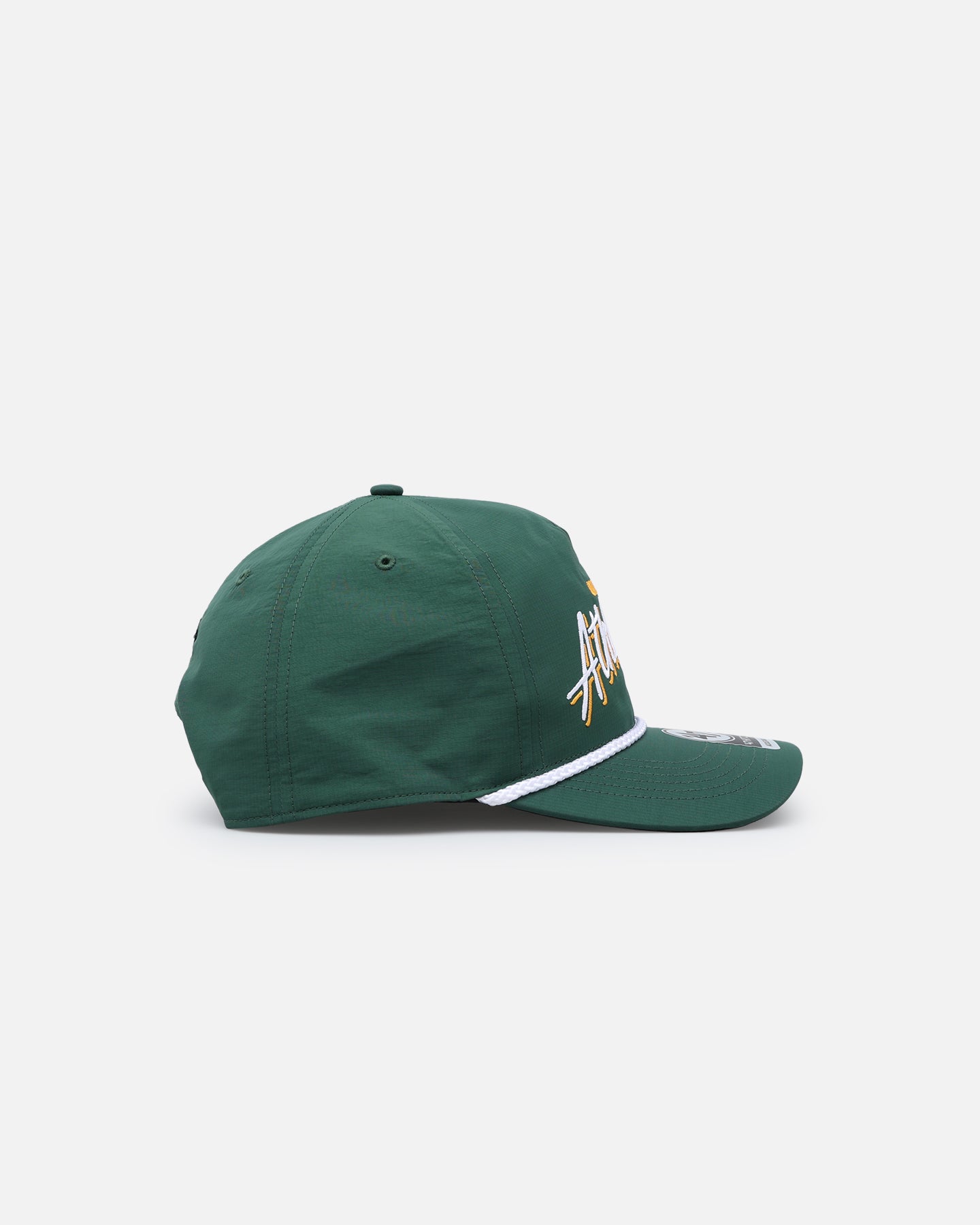 47 Brand Oakland Athletics Brrr° Fairway '47 Hitch Snapback Dark Green Hat - Official MLB Baseball Cap for Men & Women - Perfect for Game Day, Sports Events & Streetwear Fashion