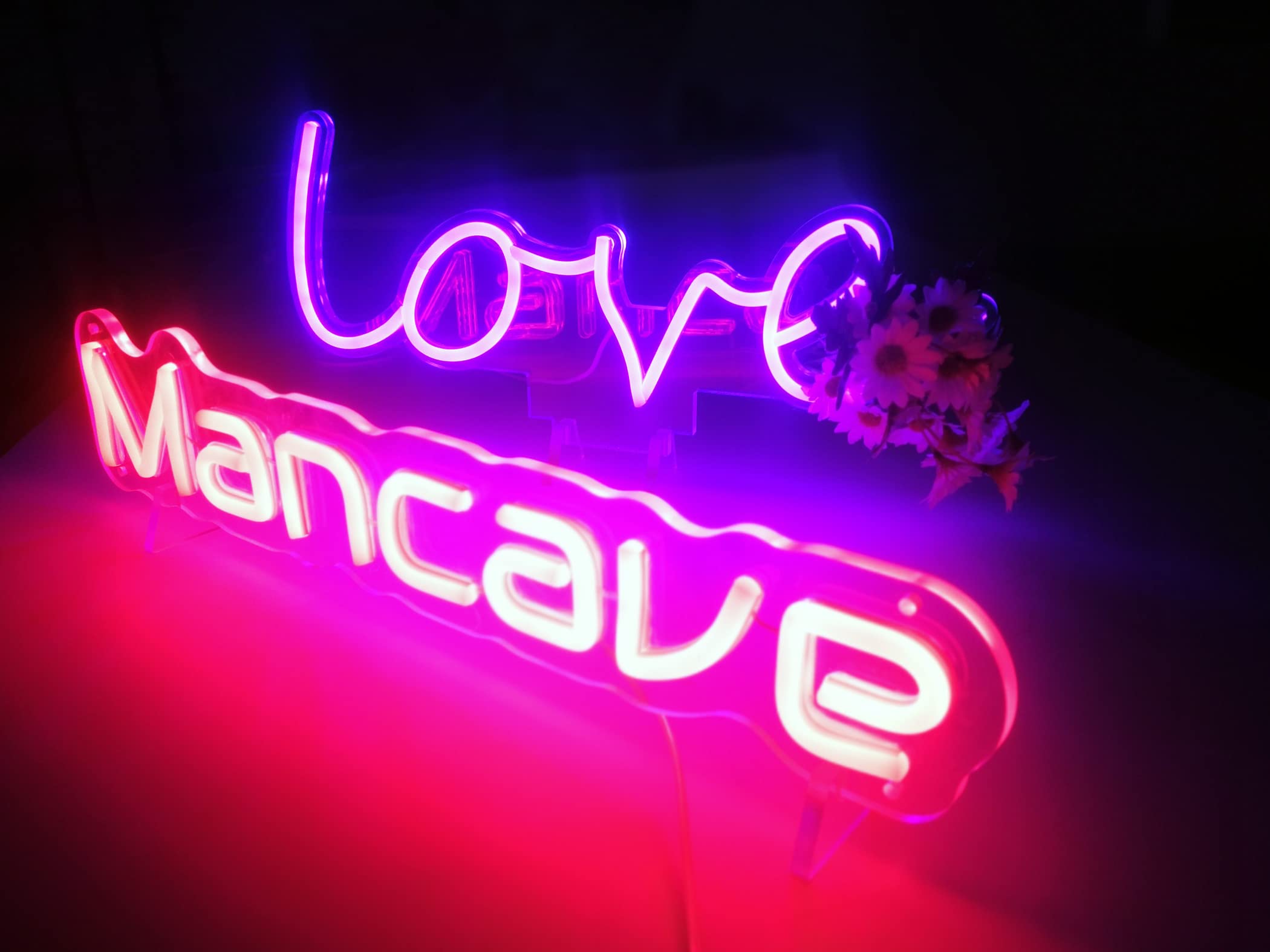 Custom LED Lighted Store Signs 14-60 Inch - Personalized Business Logo Signs with Lights for Shop, Office, Garage, Bar Decor - Perfect for Weddings, Parties & Events (14