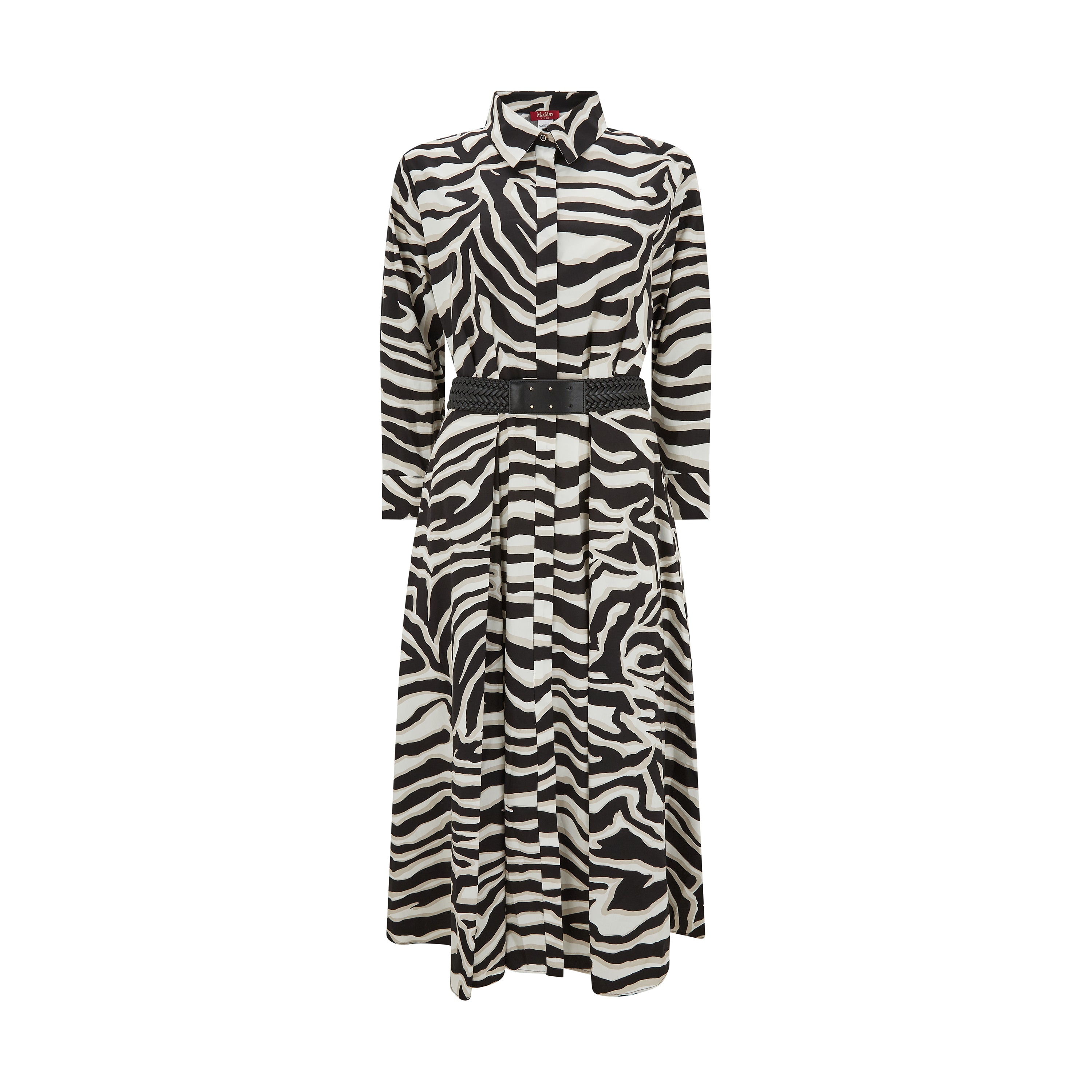 Stylish Arabella Zebra Print Poplin Cotton Dress for Women | Summer Casual & Party Wear | Perfect for Beach Outings, Date Nights and Office Wear