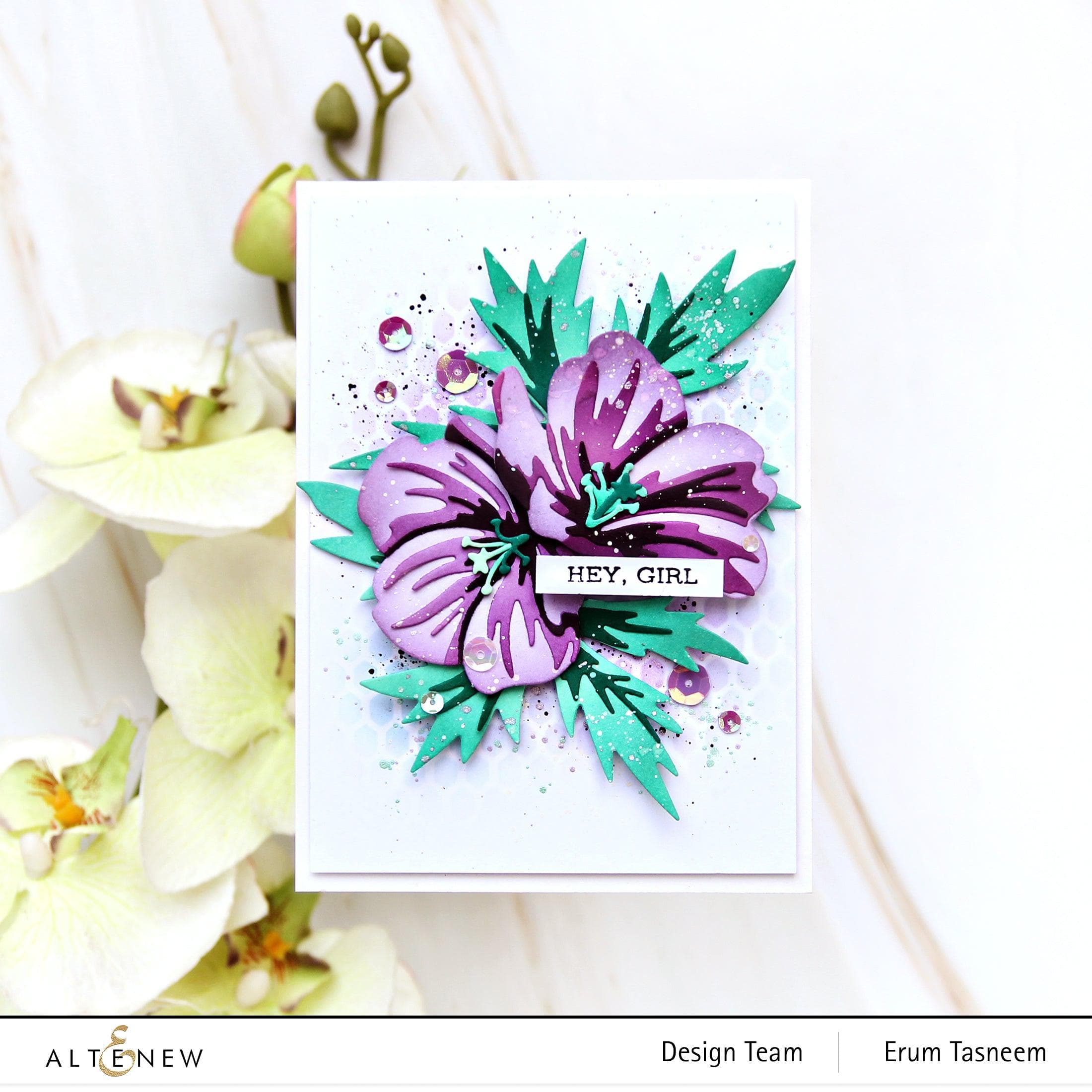 Orion Geranium Layering Die Set for Paper Flowers - Floral Crafting Dies for Scrapbooking, Card Making & DIY Projects - Perfect for Handmade Greeting Cards, Wedding Invitations & Home Decor