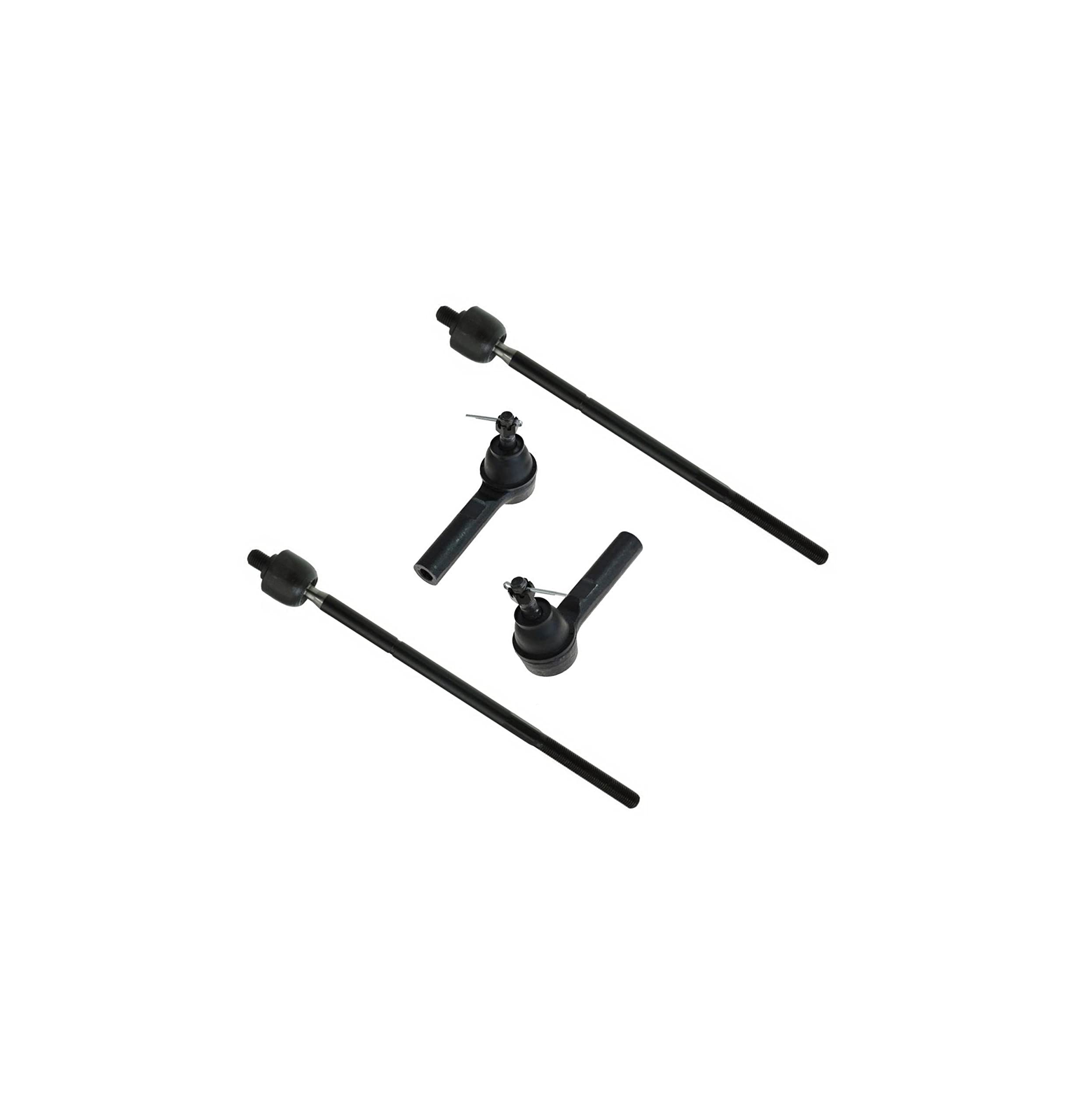 8-Piece Suspension Kit - Lower Control Arm, Tie Rod Ends, Front Sway Bar Links for Chrysler Town & Country/Voyager & Dodge Caravan (Passenger & Driver Side) - Improve Ride Comfort & Handling for Daily Commutes & Road Trips