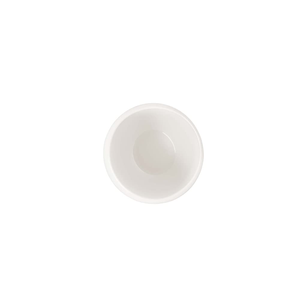 Villeroy & Boch NewMoon Handle-Free Mug - Premium Porcelain Coffee & Tea Cup, Modern White Design, Dishwasher Safe - Perfect for Home, Office & Cafe Use