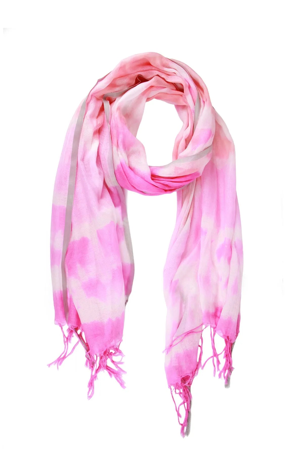 Vintage Tie Dye Scarf - Soft Cotton Bohemian Style Fashion Accessory for Women - Perfect for Music Festivals, Beach Outings & Boho Chic Outfits