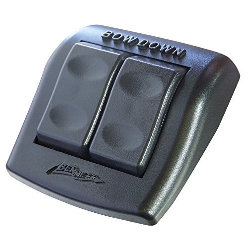 Bennett Marine ES2000 Waterproof Rocker Switch - Euro-Style Design for Boats, RVs & Marine Applications | Heavy-Duty Outdoor Electrical Switch for Harsh Environments