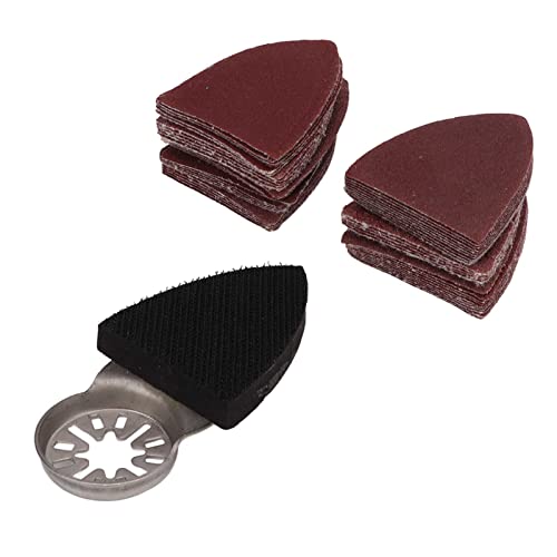 Premium Sandpaper Sanding Pads Set - 120 to 3000 Grit Multi-Purpose ABS Sanding Discs Kit for Power Sanders | Ideal for Woodworking, Metal Polishing & DIY Home Projects