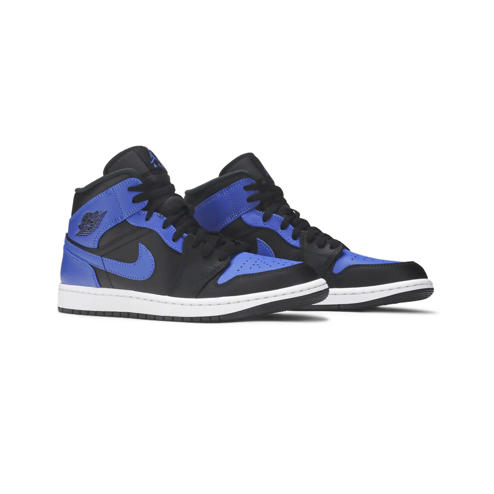 Air Jordan 1 Mid 'Hyper Royal' Men's Basketball Shoes - Stylish Sneakers for Casual Wear, Street Fashion & Sports Performance