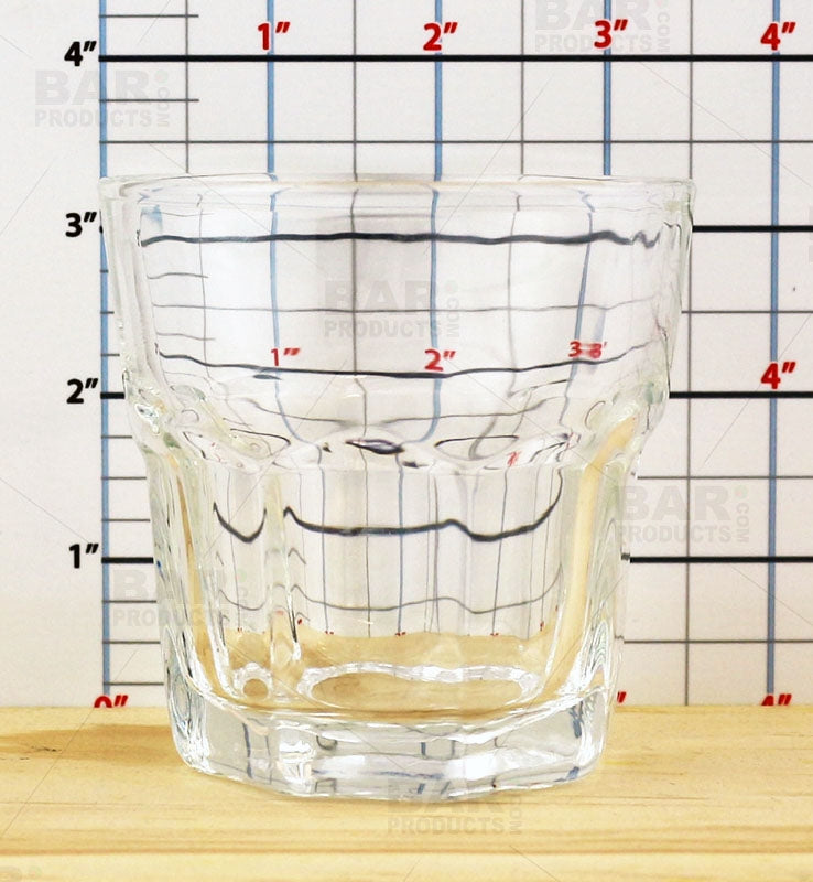 BarConic® Premium 8oz Alpine™ Rocks Glasses - Set of 4 Whiskey Tumblers for Bourbon, Scotch & Cocktails - Durable Crystal Clear Drinking Glasses for Home Bar, Parties & Gifts