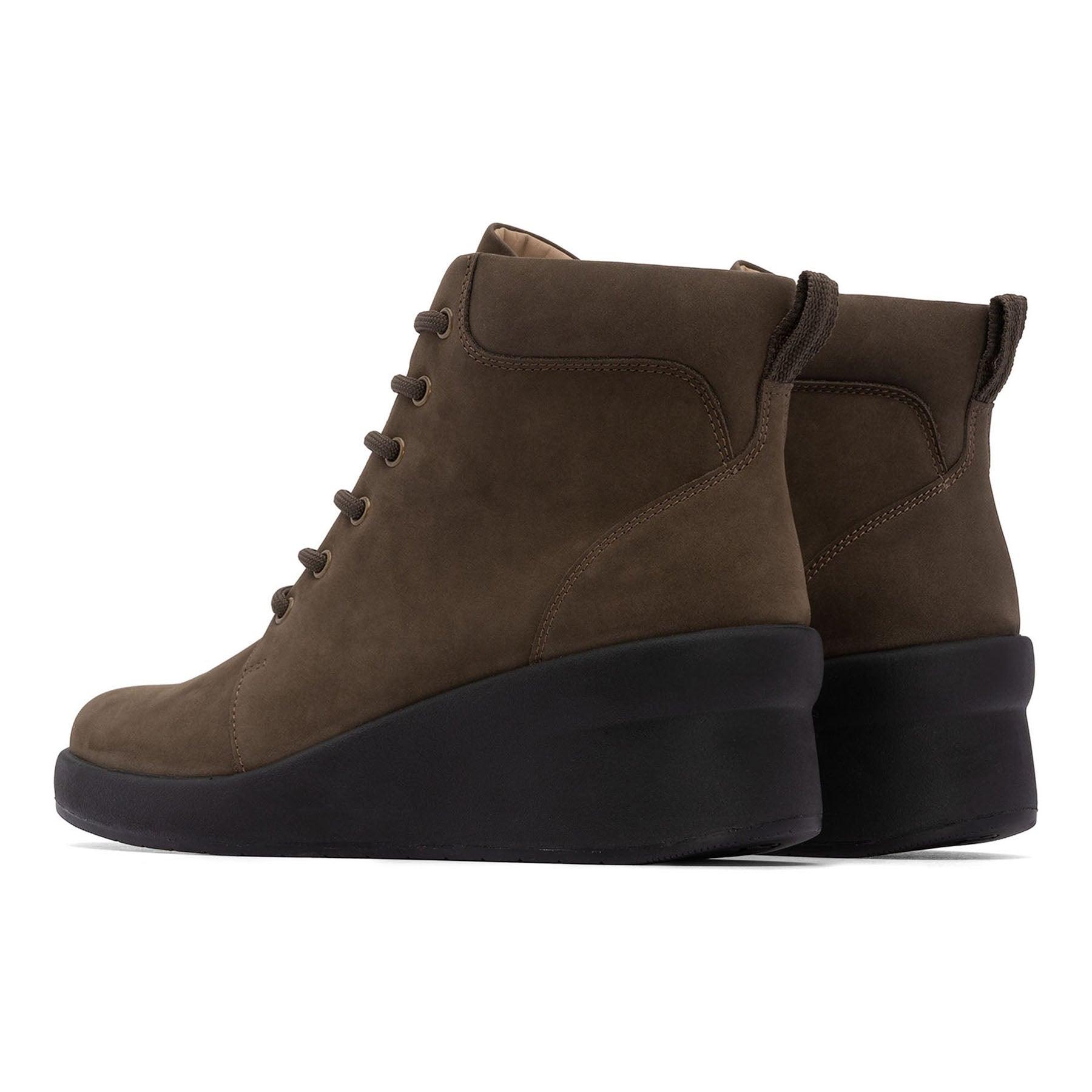 Abeo Passage Lace-Up Walking Shoes in Olive - Comfortable & Supportive Footwear for Walking, Travel & Everyday Wear