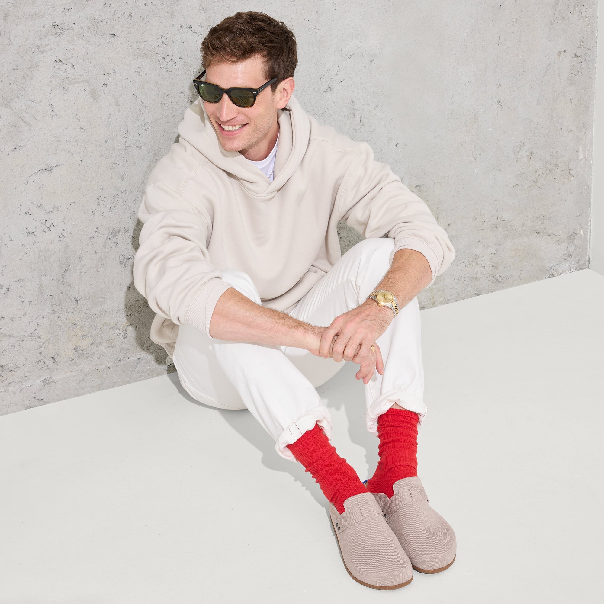 Men's Comfortable Slip-Resistant Clogs for Indoor & Outdoor Use - Perfect for Garden, Kitchen, and Casual Wear