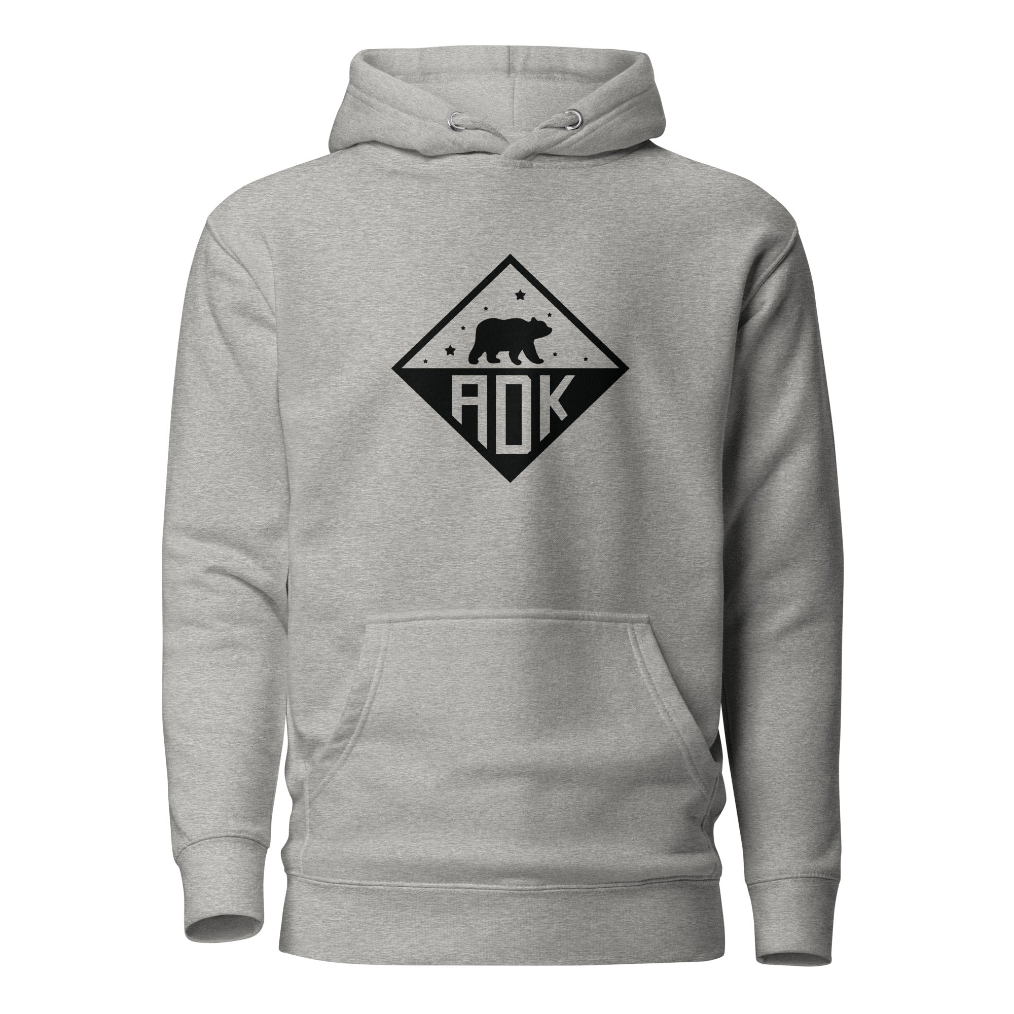 Great Bear Hoodie - Cozy Fleece Pullover for Men & Women | Winter Warmth & Outdoor Comfort | Perfect for Camping, Hiking, and Casual Wear