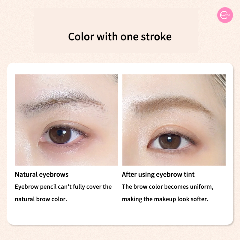 GELLA'S Volumizing Tint Brow Gel - Eyebrow Makeup for Thicker, Fuller Brows - Waterproof & Long-Lasting - Perfect for Daily Use & Special Occasions