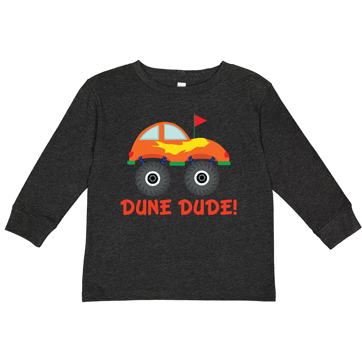 Inktastic Dune Buggy Car Graphic Long Sleeve T-Shirt for Kids & Toddlers - Fun Playtime & Outdoor Adventure Tee