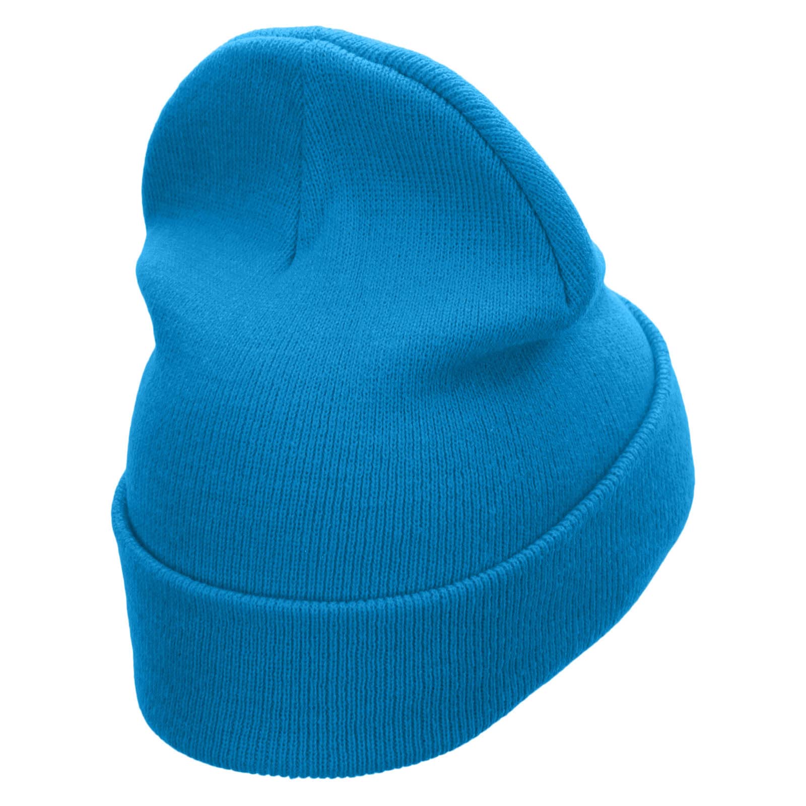 Legendary Lady Embroidered 12 Inch Long Knitted Beanie Hat for Women - Winter Warm Slouchy Beanie with Embroidery - Perfect for Cold Weather, Outdoor Activities & Fashion Accessories