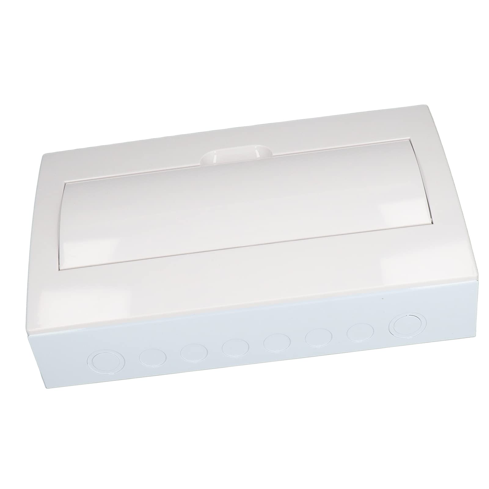18-Way DIN Rail Breaker Box - Compact & Easy Install Electrical Distribution Protection Box for Home, Office & Industrial Use
