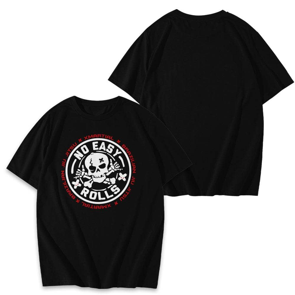 Premium Jiu Jitsu Training Shirts for BJJ - Comfortable & Durable No Easy Rolls Design - Perfect for MMA, Grappling & Brazilian Jiu Jitsu Practice