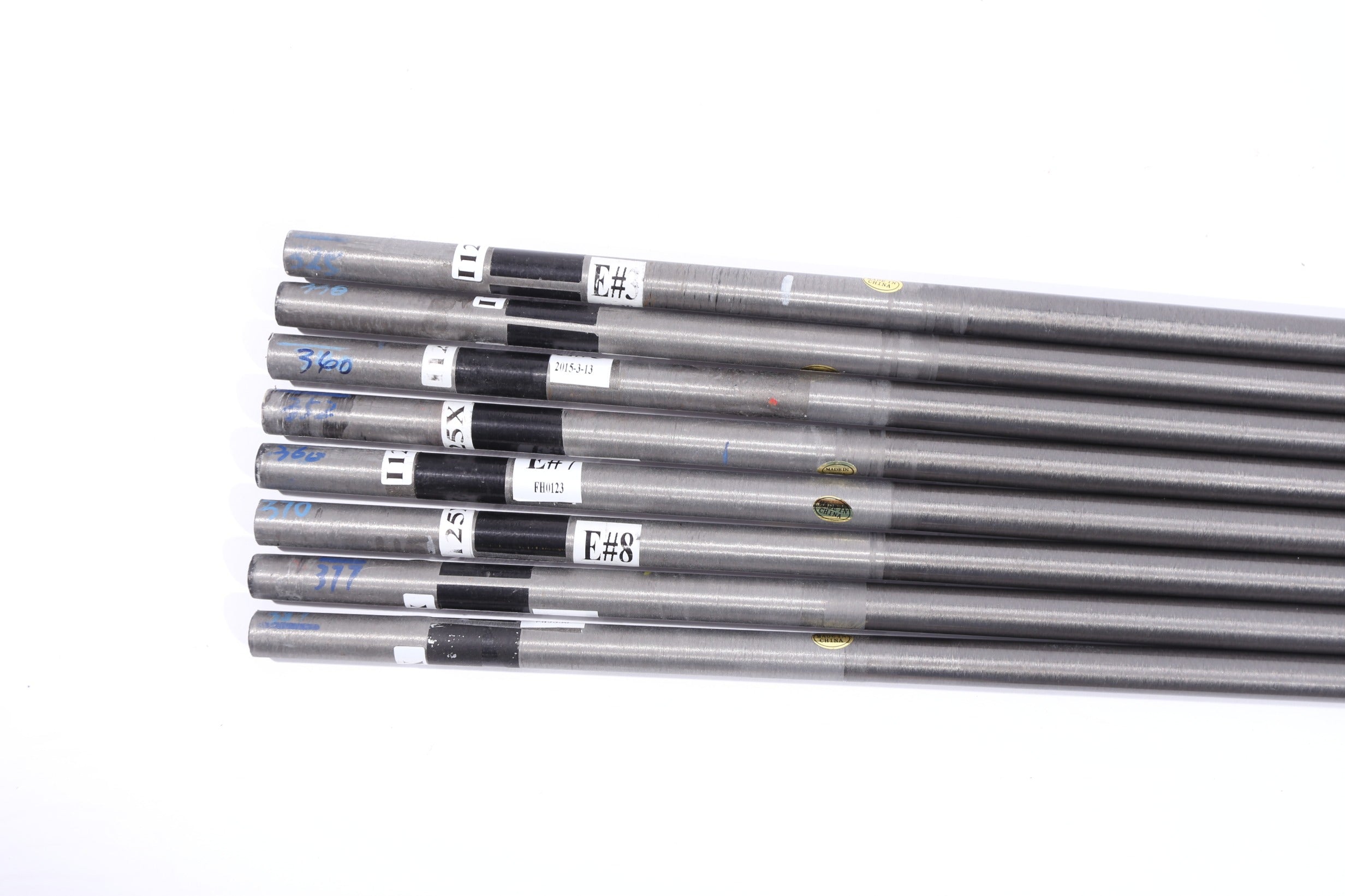 Premium Used Aerotech Steelfiber i125 CW Extra Stiff Graphite Iron Shaft Set (4-PW, 36.5