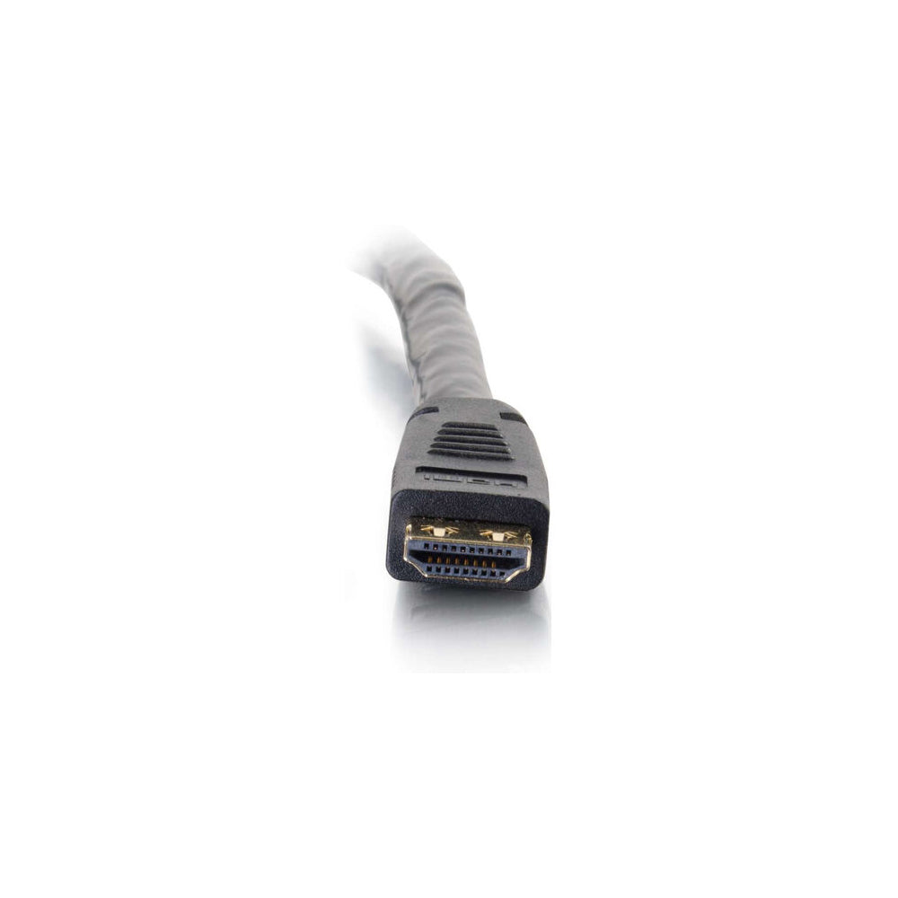 Exertis 35ft Plenum Rated HDMI Cable with Gripping Connectors - High Speed 4K 8K HDR for Home Theater, Gaming & Office Setup