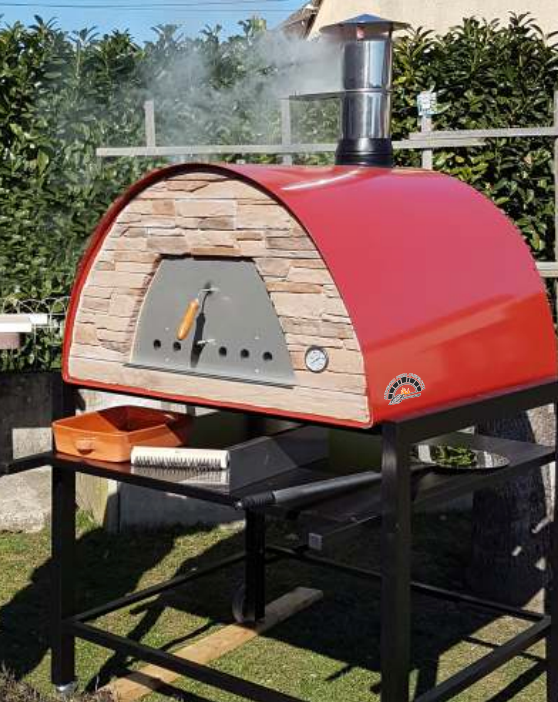Maximus Red Portable Pizza Oven - Best Seller for Outdoor Cooking, Camping, and Backyard Parties