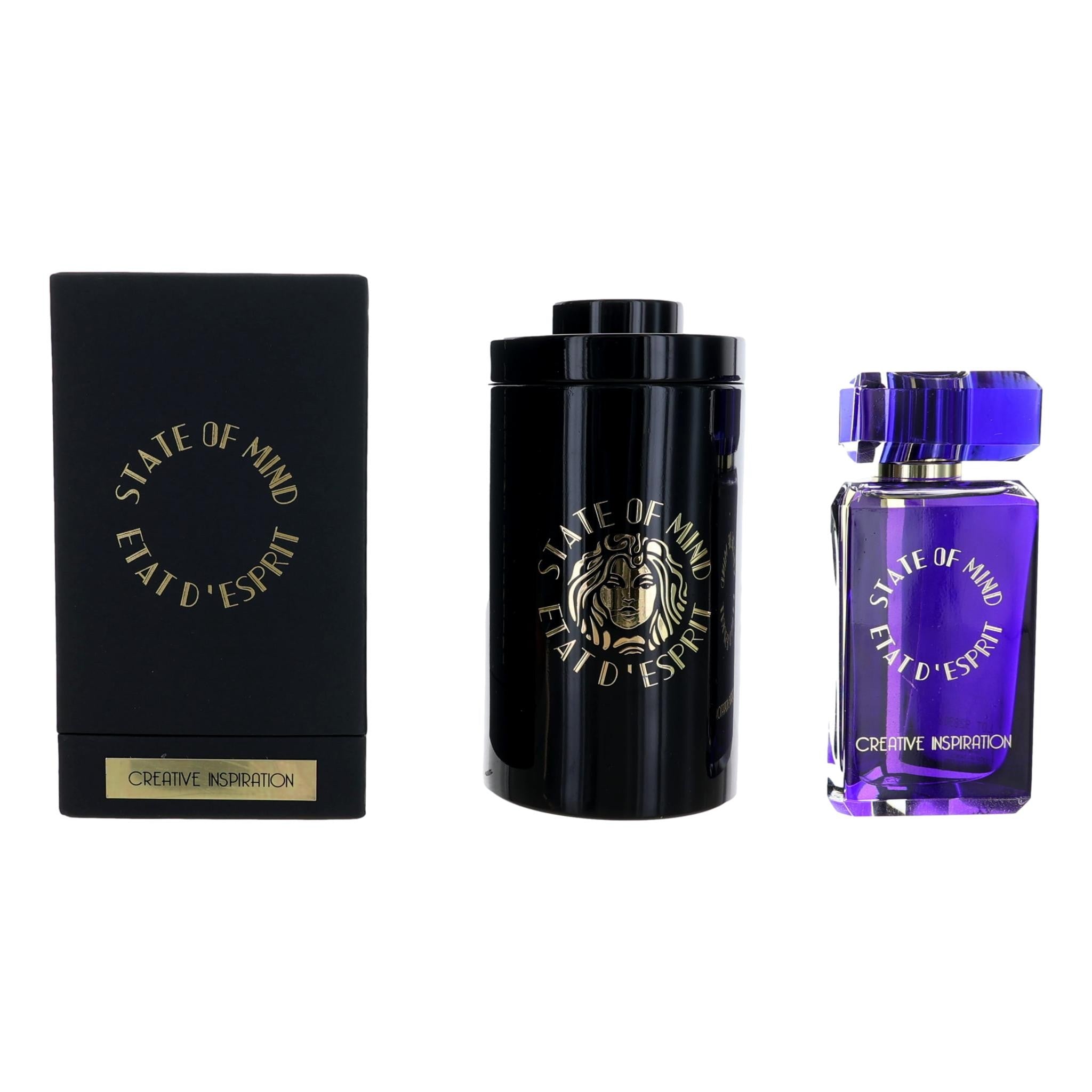 Creative Inspiration by State of Mind - 3.4 oz Unisex Eau de Parfum Spray | Long-Lasting Fragrance for Daily Wear, Date Nights & Special Occasions
