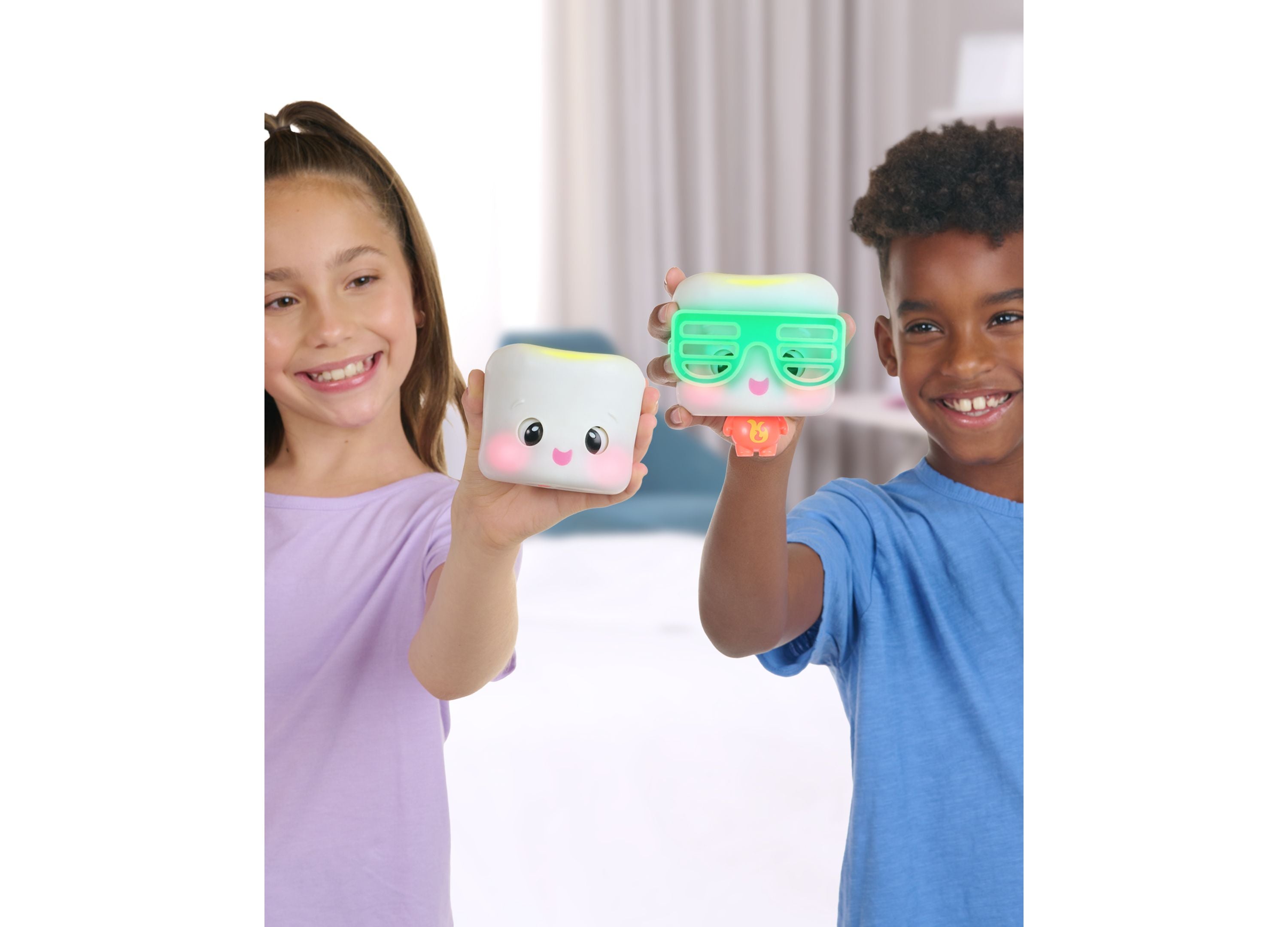 DJ Mixer Mel Mix A Lot Interactive Marshmallow Toy with Glow in the Dark Glasses - Fun Music Play for Kids & Toddlers, Perfect for Birthday Parties & Pretend Play
