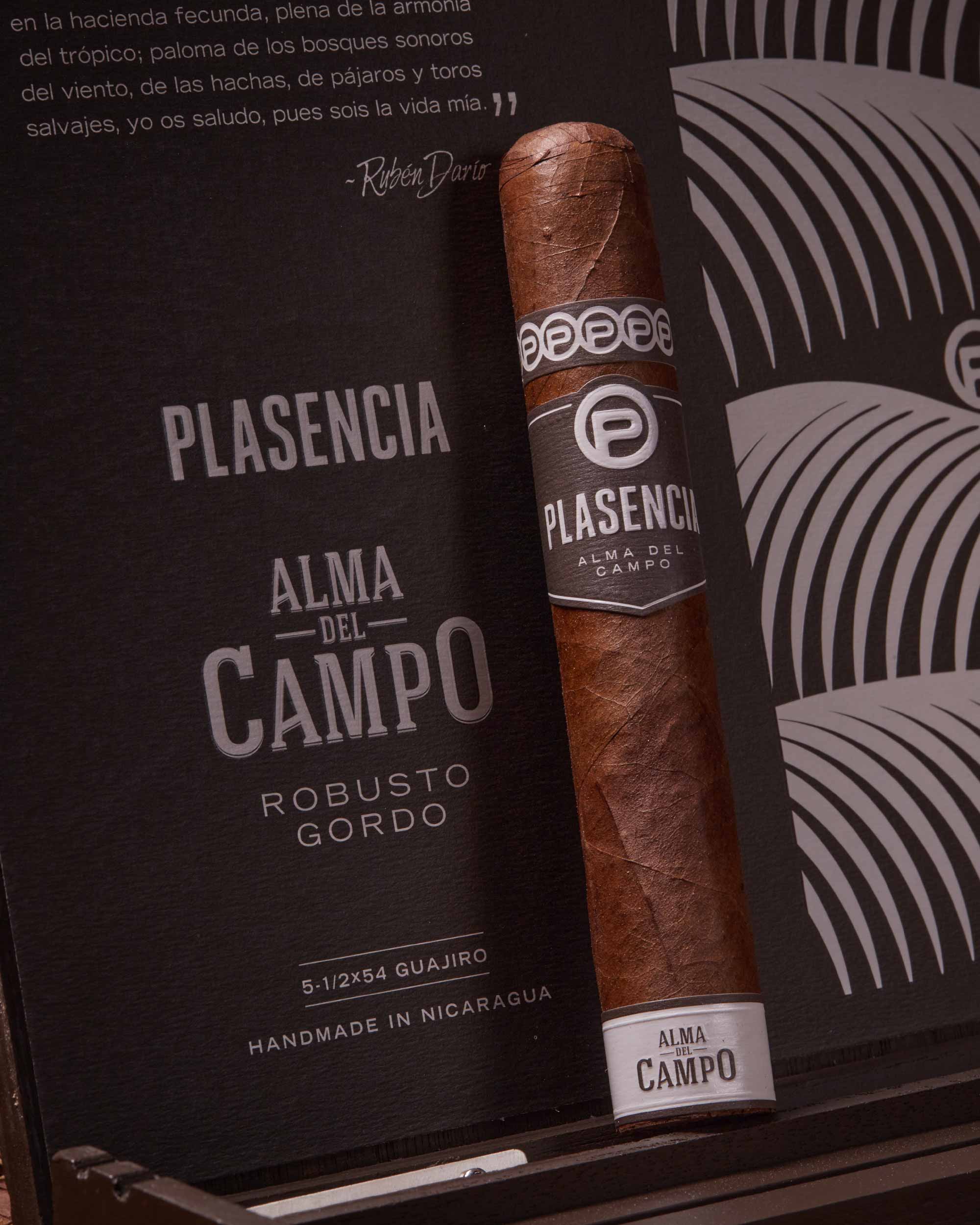 Plasencia Alma del Campo Guajiro Robusto Gordo Premium Cigar - Handcrafted Nicaraguan Tobacco for Relaxation & Special Occasions