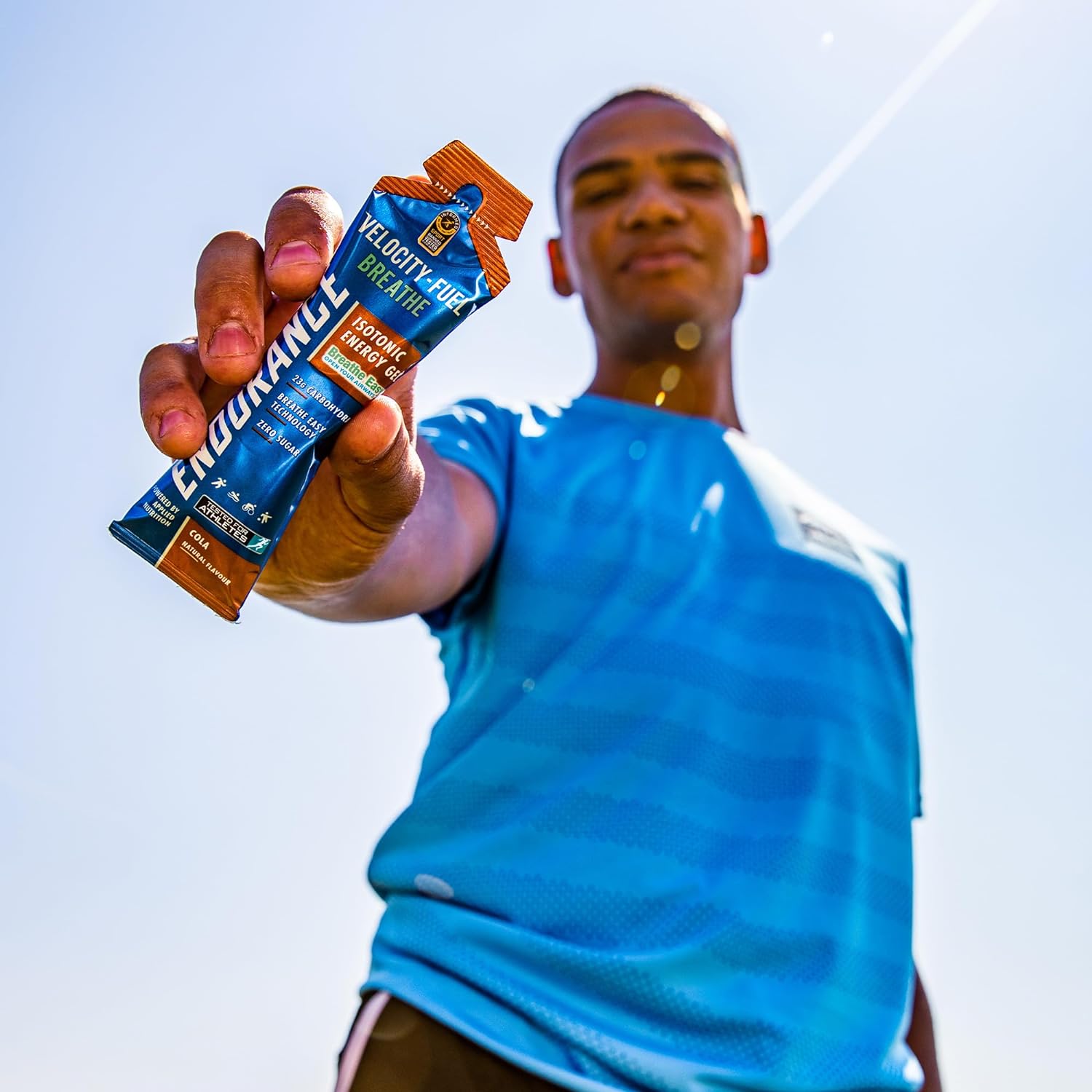 Applied Nutrition Endurance Energy Isotonic Energy Gel - Cola Flavor (20 Pack x 60g) | Fast-Acting Sports Fuel for Running, Cycling & Workouts