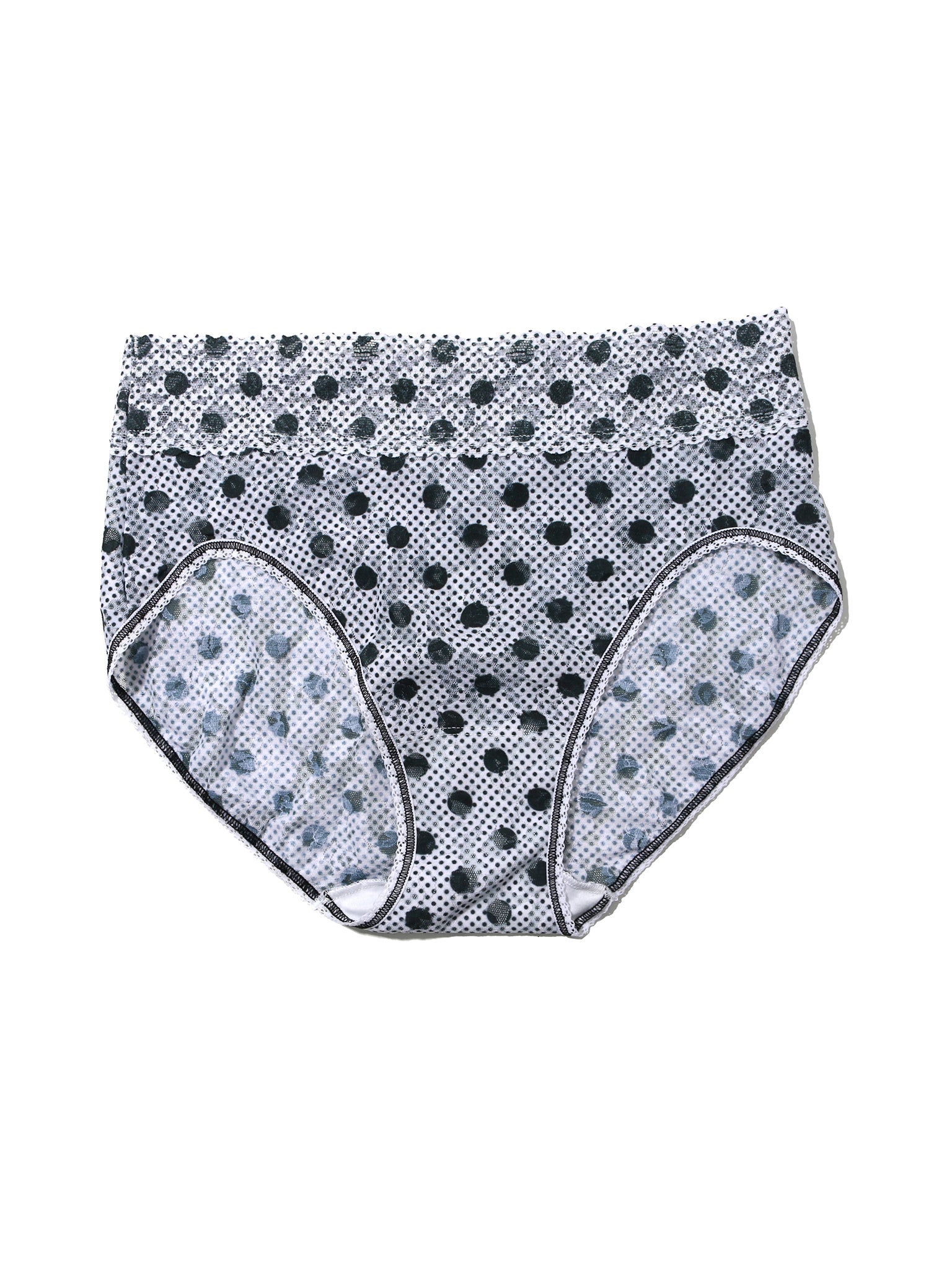 Printed Signature Lace® French Brief - Elegant Women's Underwear for Comfort & Style | Perfect for Everyday Wear, Special Occasions & Bridal Lingerie