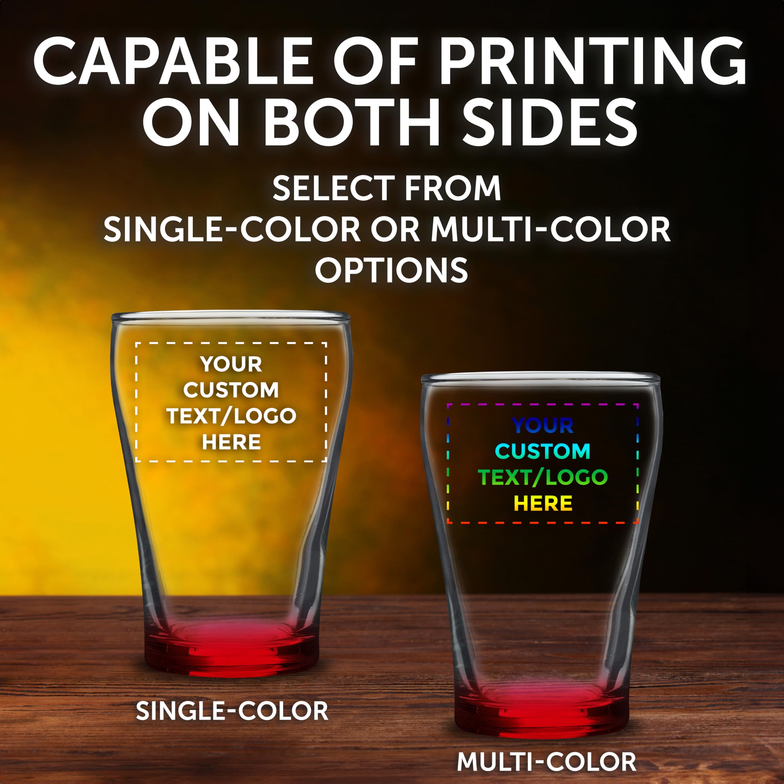 50-Pack Personalized Custom Shot Glasses 5.5 oz Bulk Set - Engraved Party Cups for Wedding, Birthday, Events & Bar Decor - Red - Perfect for Bachelor Parties, Tailgating & Corporate Gifts