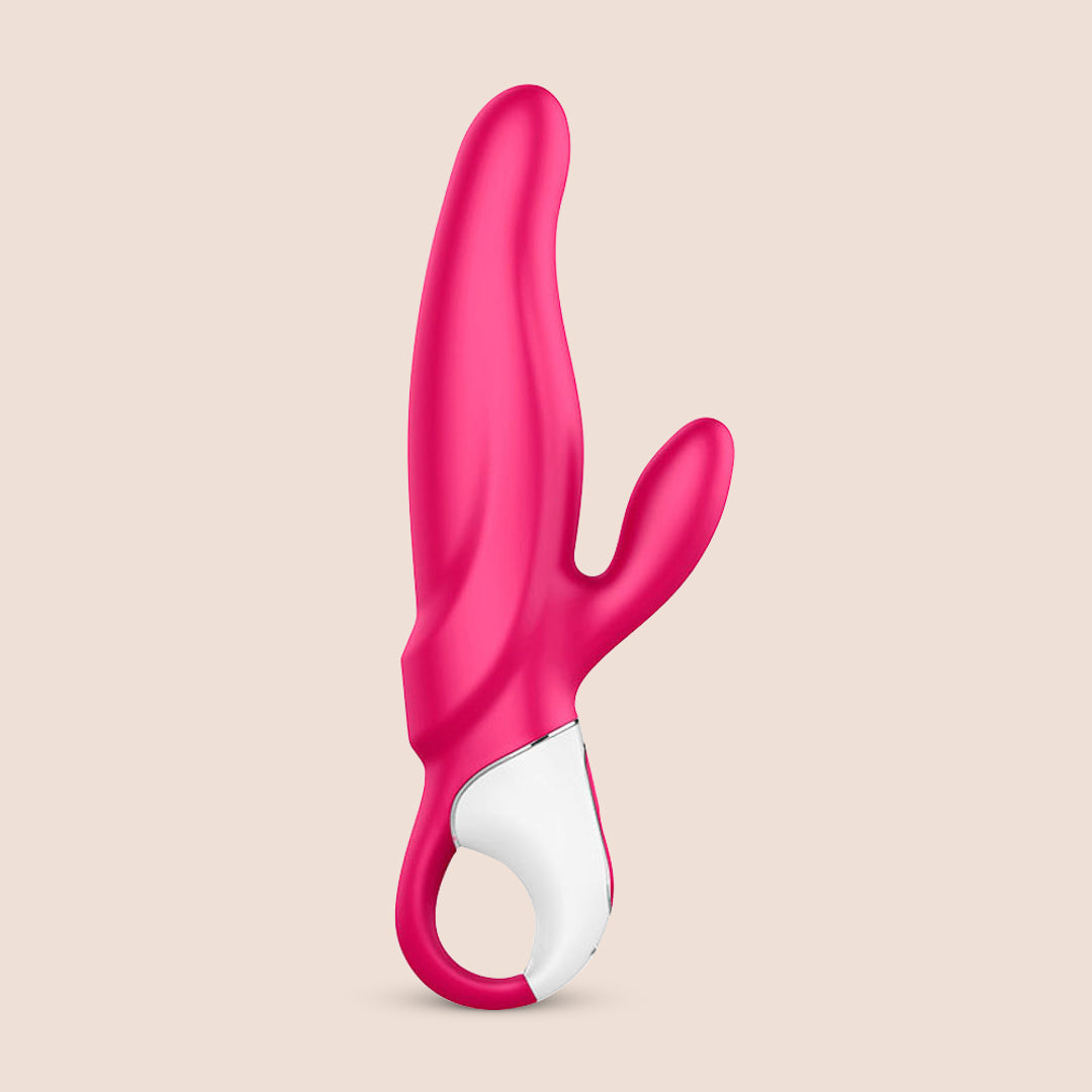 Satisfyer Mr. Rabbit Vibrator - Body-Safe Silicone Clitoral Stimulator for Women - Perfect for Solo Play & Couples Intimacy