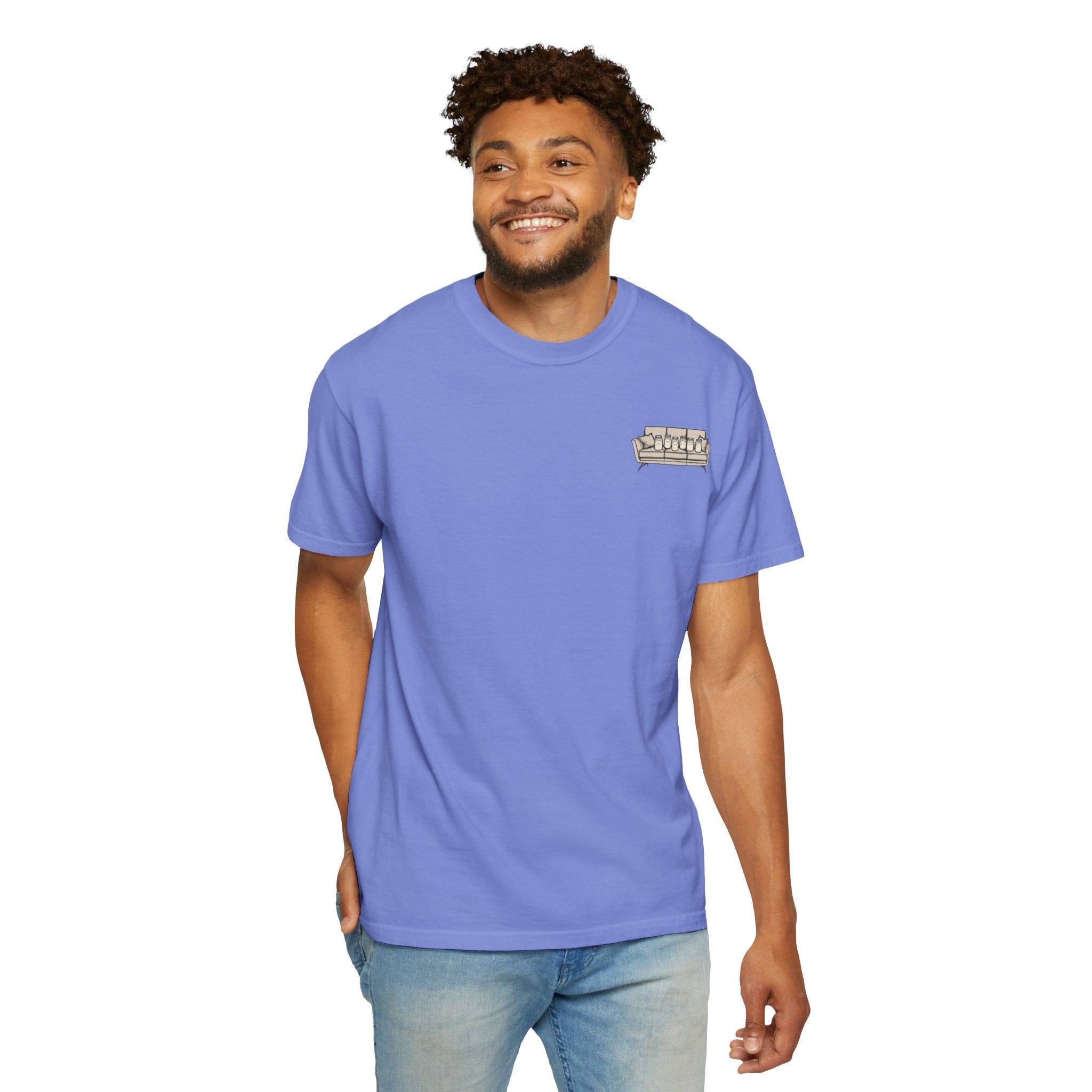 Knead Therapy T-Shirt - Unisex Garment-Dyed Cotton Tee with Sourdough Bread Design | Perfect for Bakers, Bread Lovers & Funny Gift Ideas