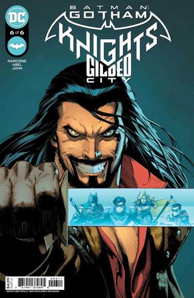 Batman Gotham Knights Gilded City #6 (Of 6) Cover A Greg Capullo - DC Comics Graphic Novel Collection - Perfect for Superhero Fans & Comic Book Collectors - Great Gift for Batman Enthusiasts & Pop Culture Lovers - Ideal for Home Display, Office Decor & Comic Conventions