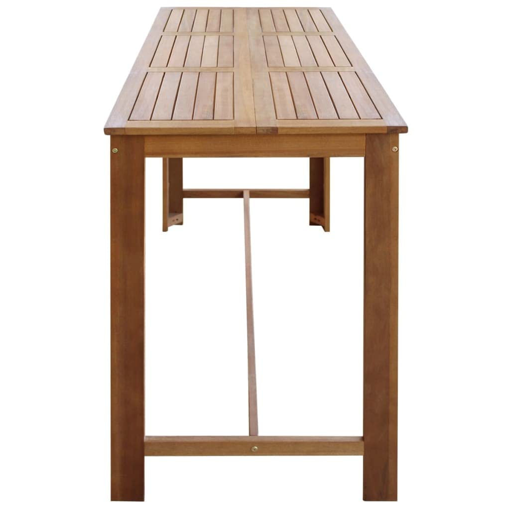 Premium Acacia Wood Bar Table - 59