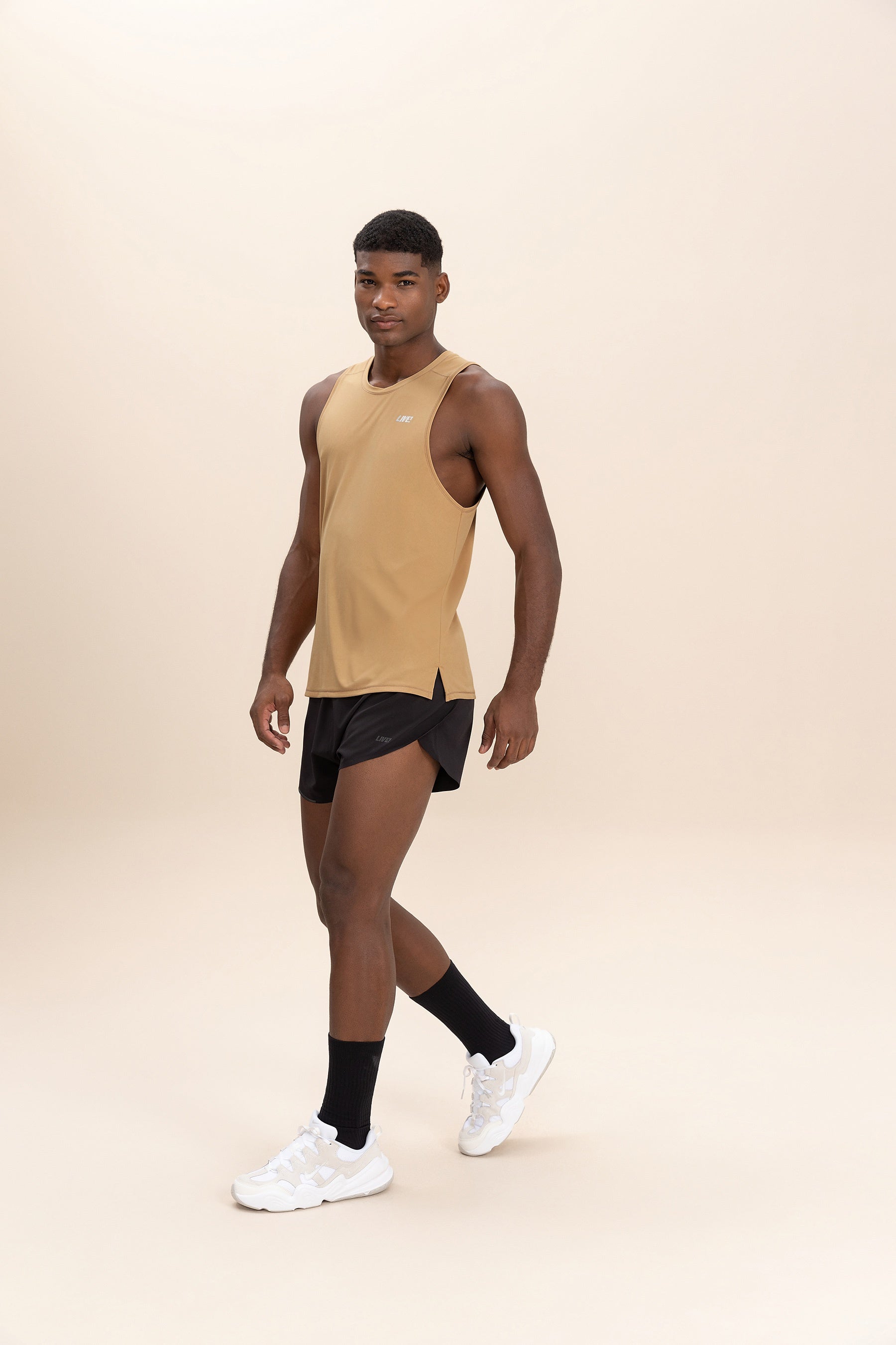 Breathable Bio Stretch Men's Tank Top - Lightweight & Comfortable for Gym, Running & Summer Outfits