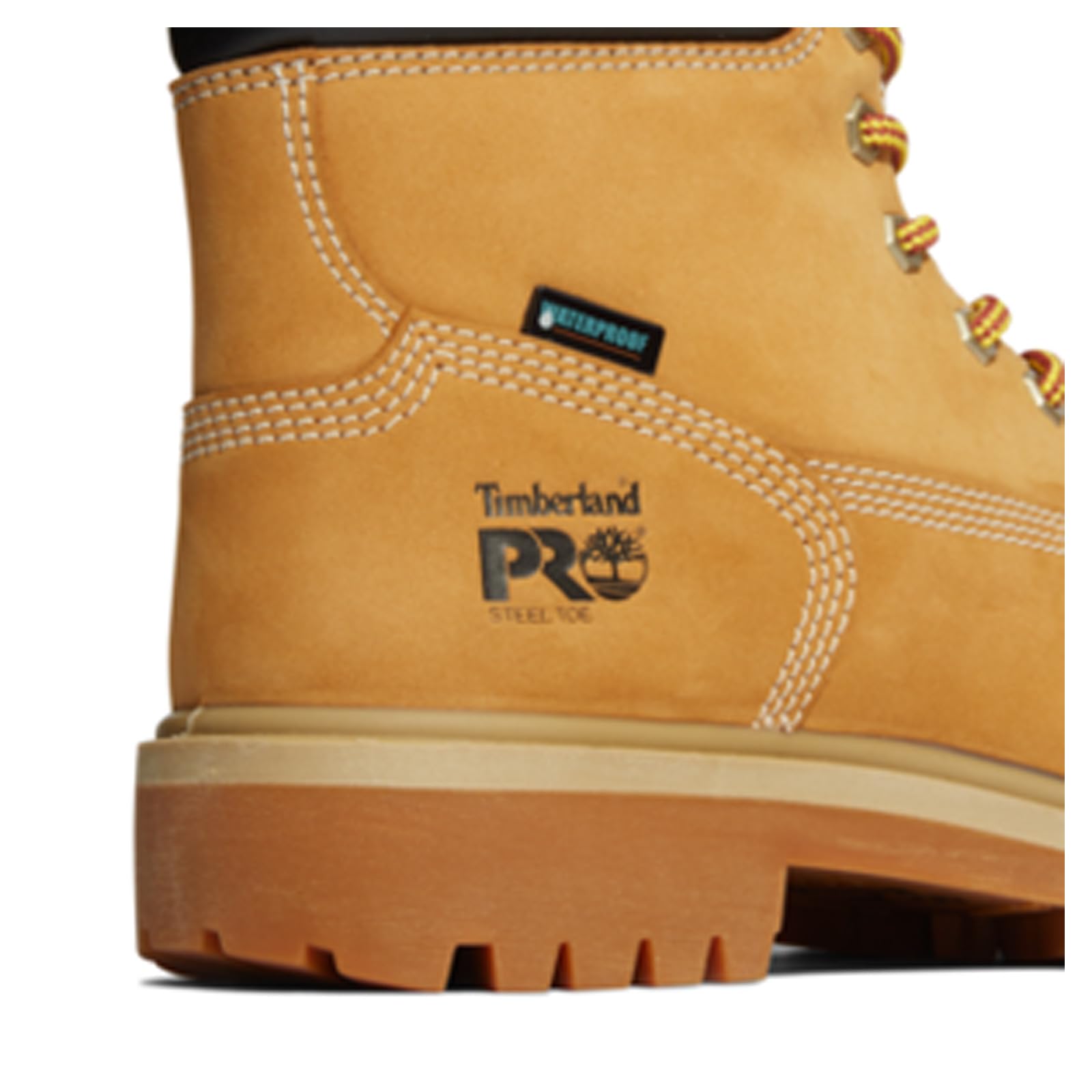 Timberland Women's 6-Inch Steel Toe Waterproof Insulated Work Boots - Safety Shoes for Outdoor, Construction & Hiking