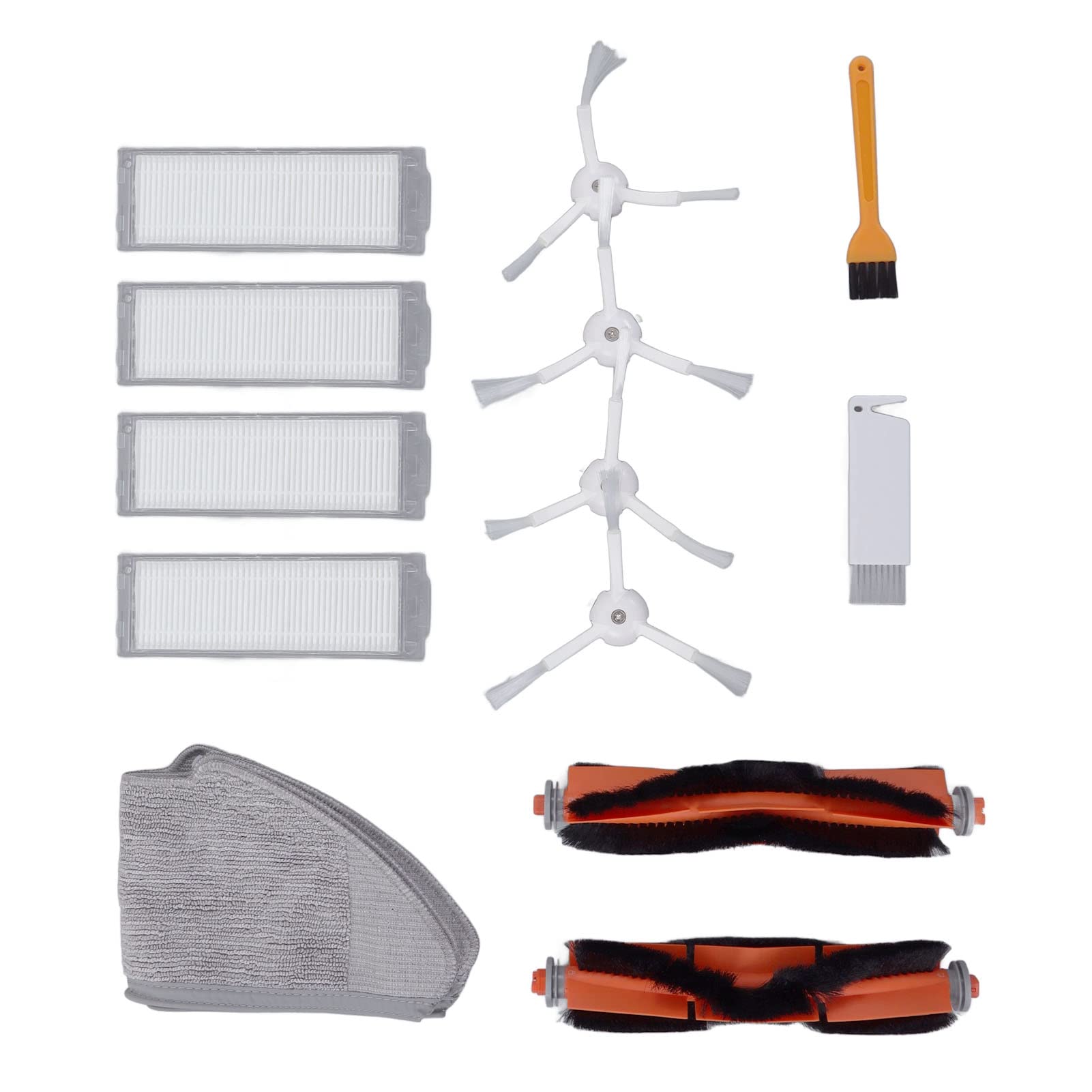 LAVEN Vacuum Cleaner Dust Bags - Compatible with Xiaomi Mi Robot Vacuum Mop 2 Lite/2 Pro/MJSTL/MJST1S - Replacement Parts for Efficient Cleaning - Perfect for Hardwood Floors, Carpets & Pet Hair Removal