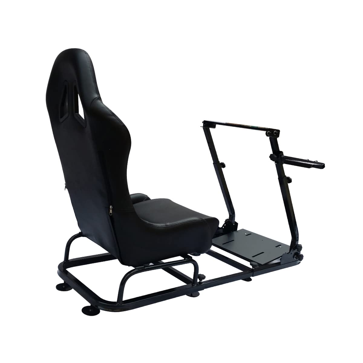 Premium Black Faux Leather Gaming Chair for PC & Console Gamers - Ergonomic Design for Long Gaming Sessions & Office Work