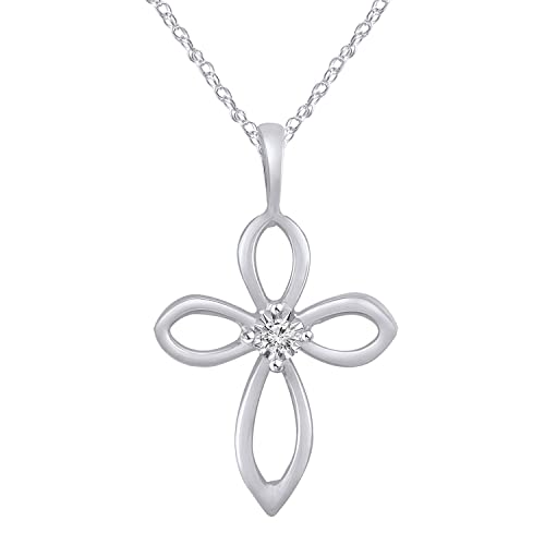 Open Cross Pendant 1