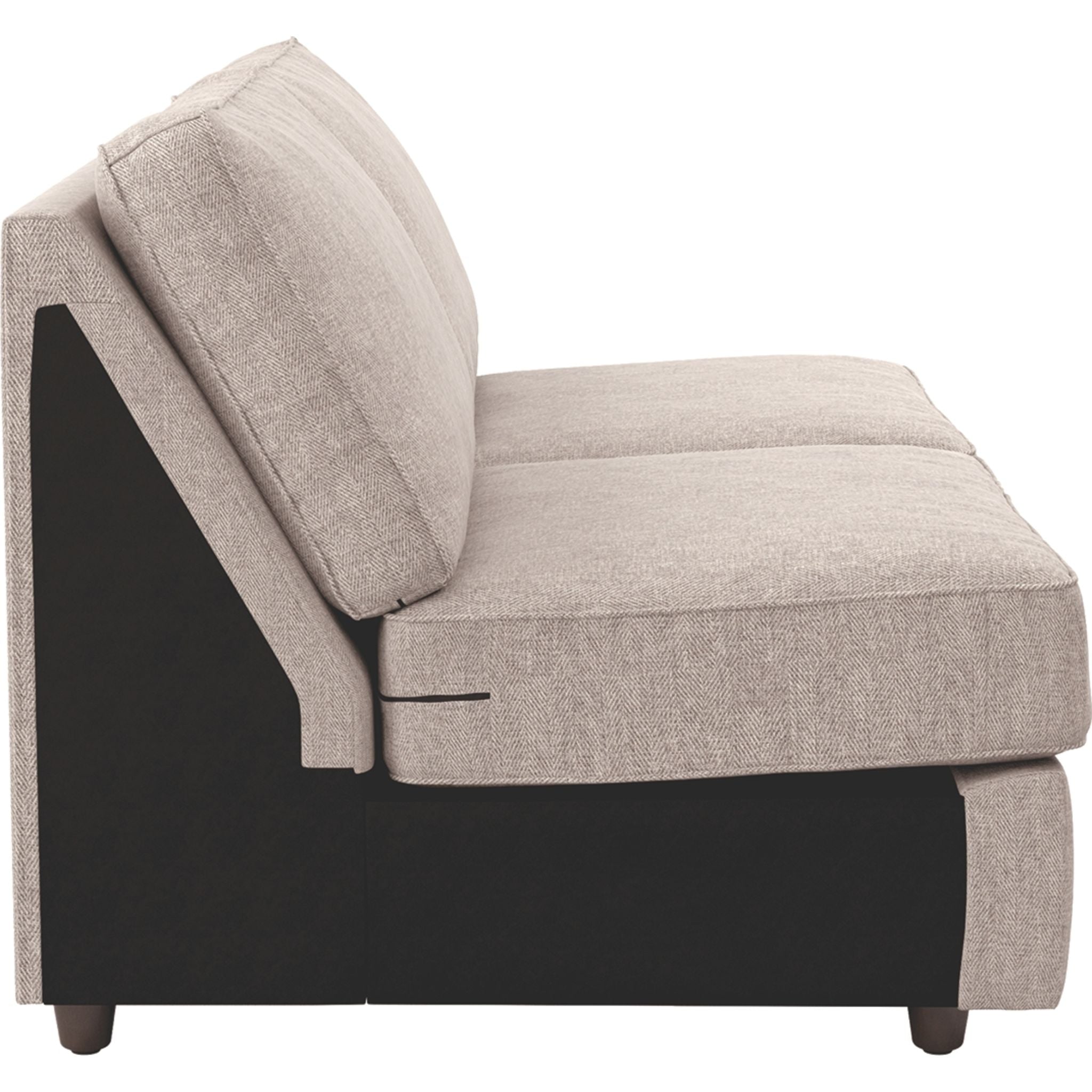 Ashlor Exclusive 5-Piece Sectional Sofa Set - Modern L-Shaped Couch with Ottoman for Living Room, Family Room & Home Theater