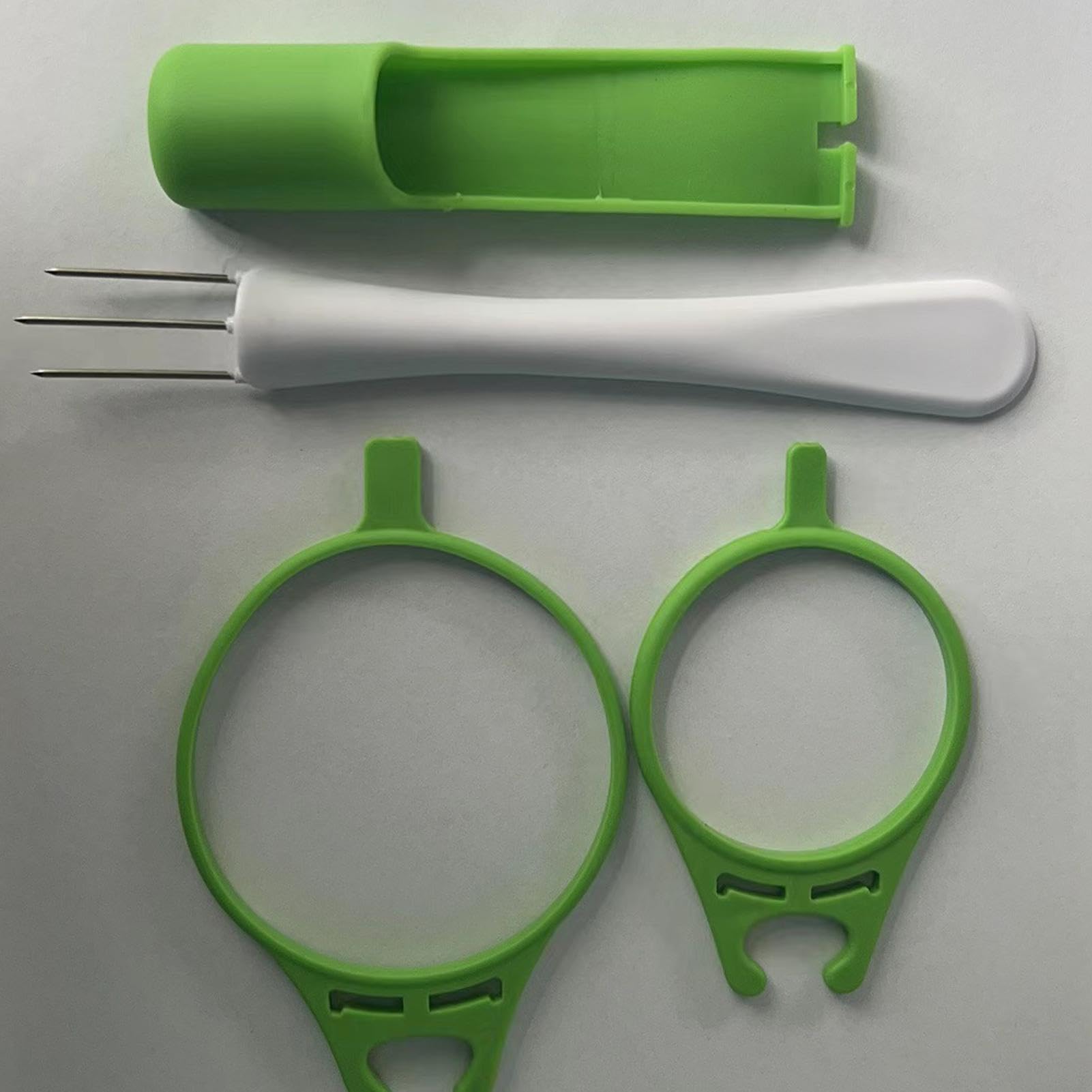 Best Pickle Fork Set - Stainless Steel Pickle Grabber Tool with Long Handle for Jars - Perfect for Pickles, Olives, and Cocktail Garnishes - Ideal for Kitchen, BBQ, and Party Snacking