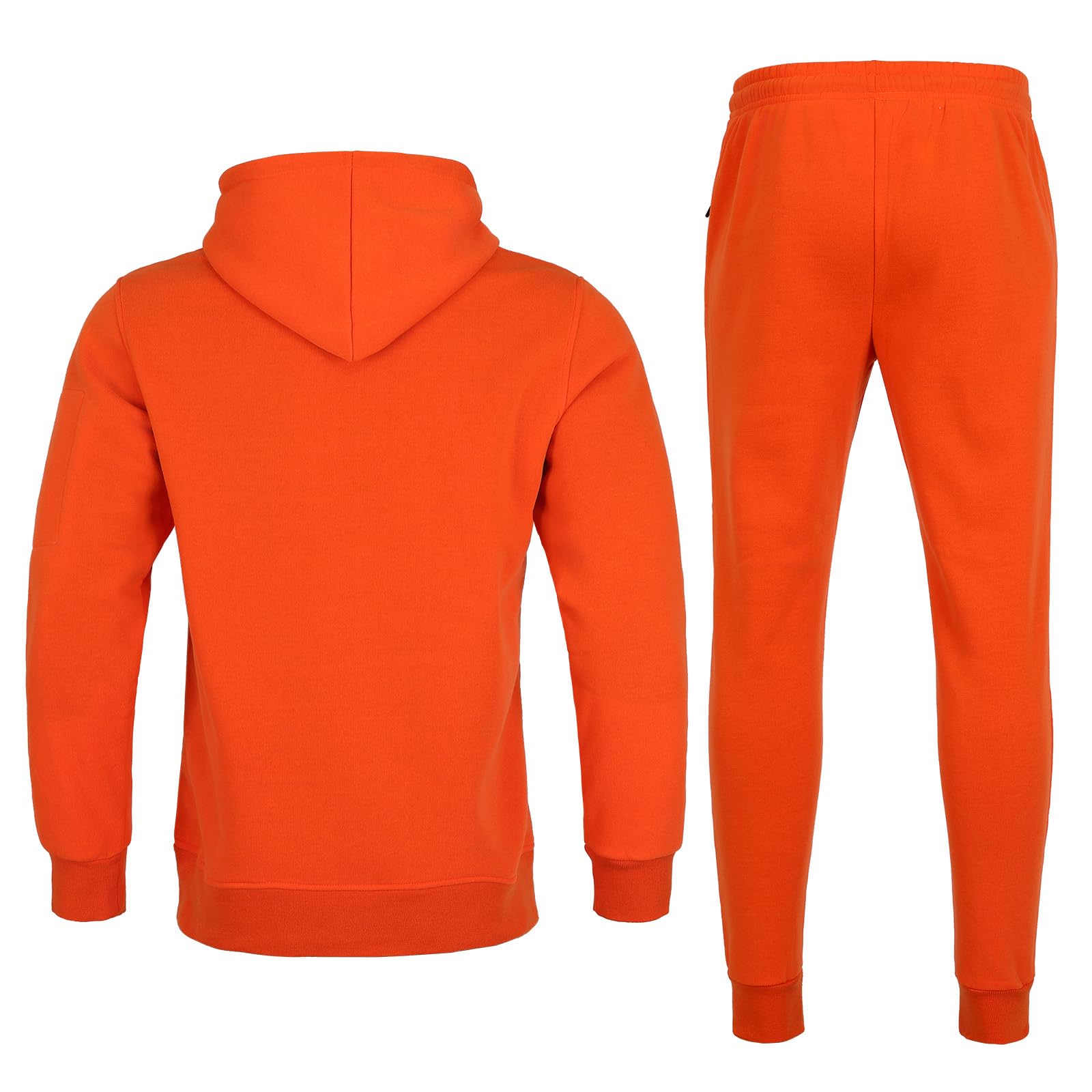 Men's 2-Piece Tracksuit Set - Comfortable Sweatpants & Hoodie with Pockets for Jogging, Gym & Casual Wear | Athletic Sweatsuit for Men