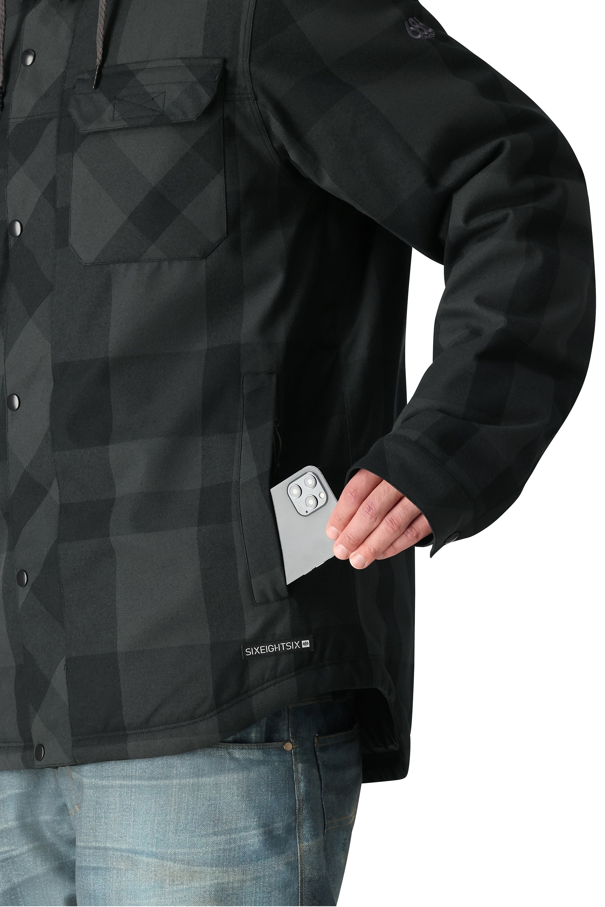 686 Men's Woodland Insulated Winter Jacket - Waterproof & Windproof Outdoor Hunting Coat for Cold Weather - Perfect for Camping, Hiking & Snow Sports (2025 Edition)