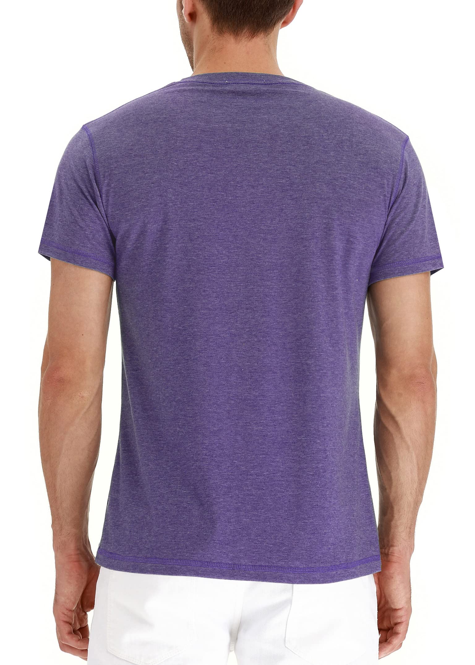 Men's Casual Henley T-Shirts | Long & Short Sleeve Button Placket Shirts | Comfortable Basic Tees for Everyday Wear, Work & Weekend Outfits