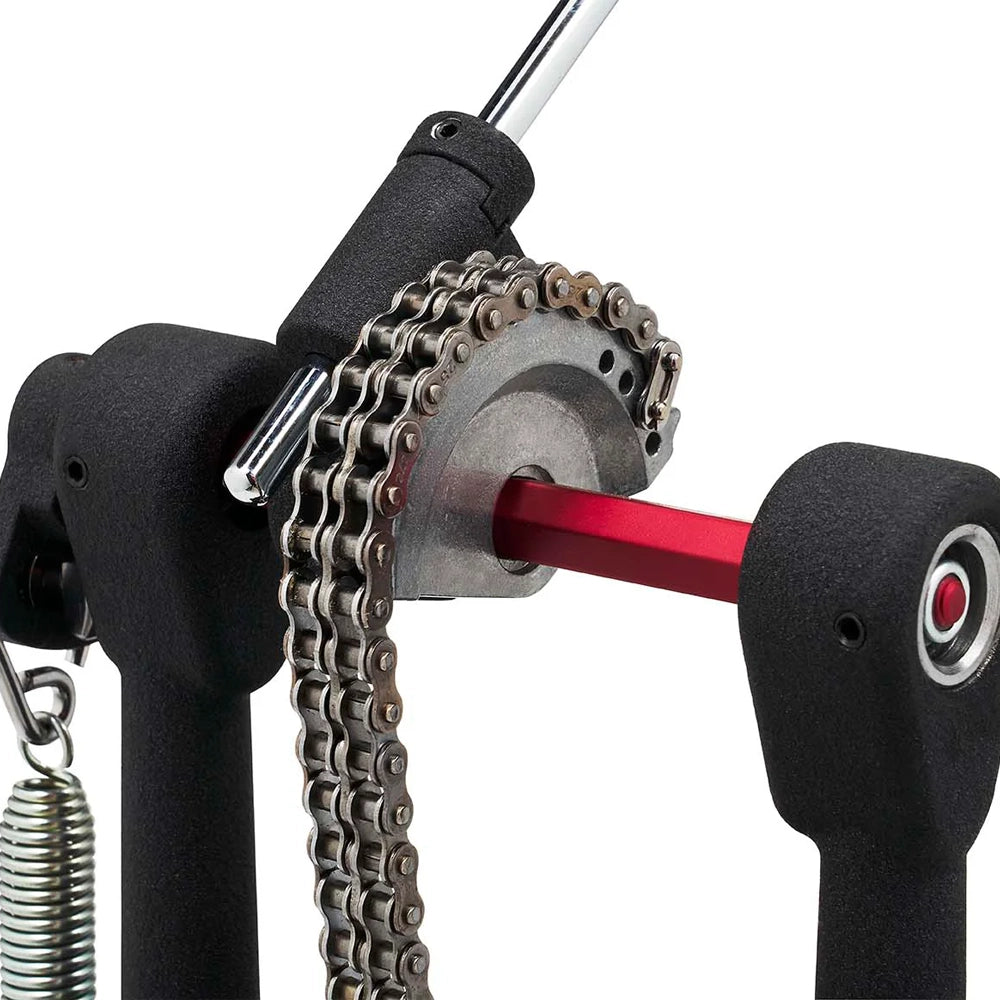 DW 5000 Series Accelerator Single Bass Drum Pedal with Extended Footboard - Premium Drum Pedal for Professional Drummers & Live Performances