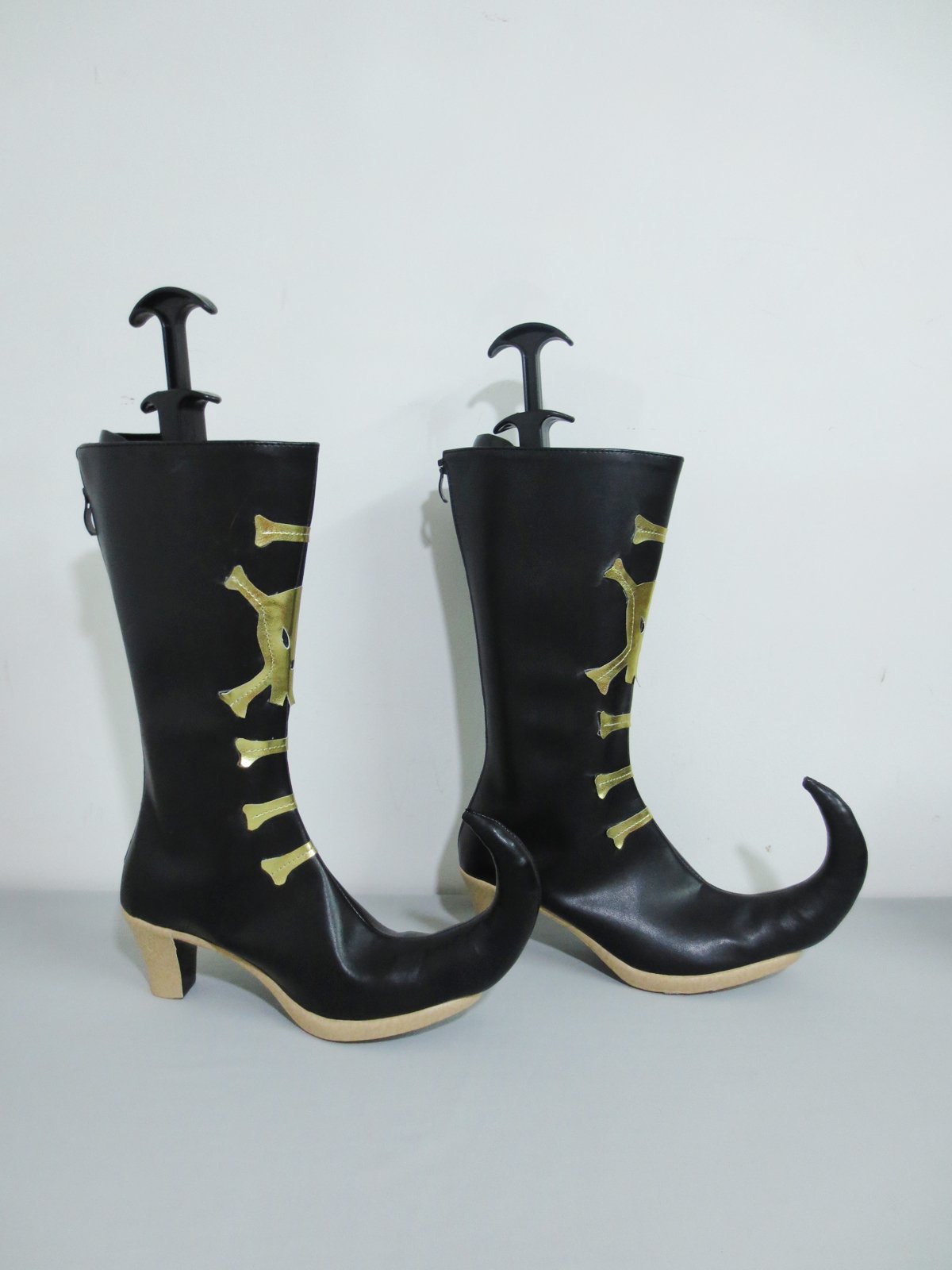 YuanCos Anime Cosplay Boots - Demon Faust Amaimon Halloween Costume Shoes for Cosplay & Halloween Parties