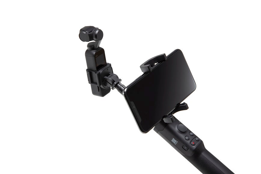 DJI Osmo Pocket Extension Rod - 3-in-1 Selfie Stick, Tripod & Extension Pole for Vlogging, Travel & Action Shots - Compatible with Osmo Pocket 1/2/3 Camera (Black)