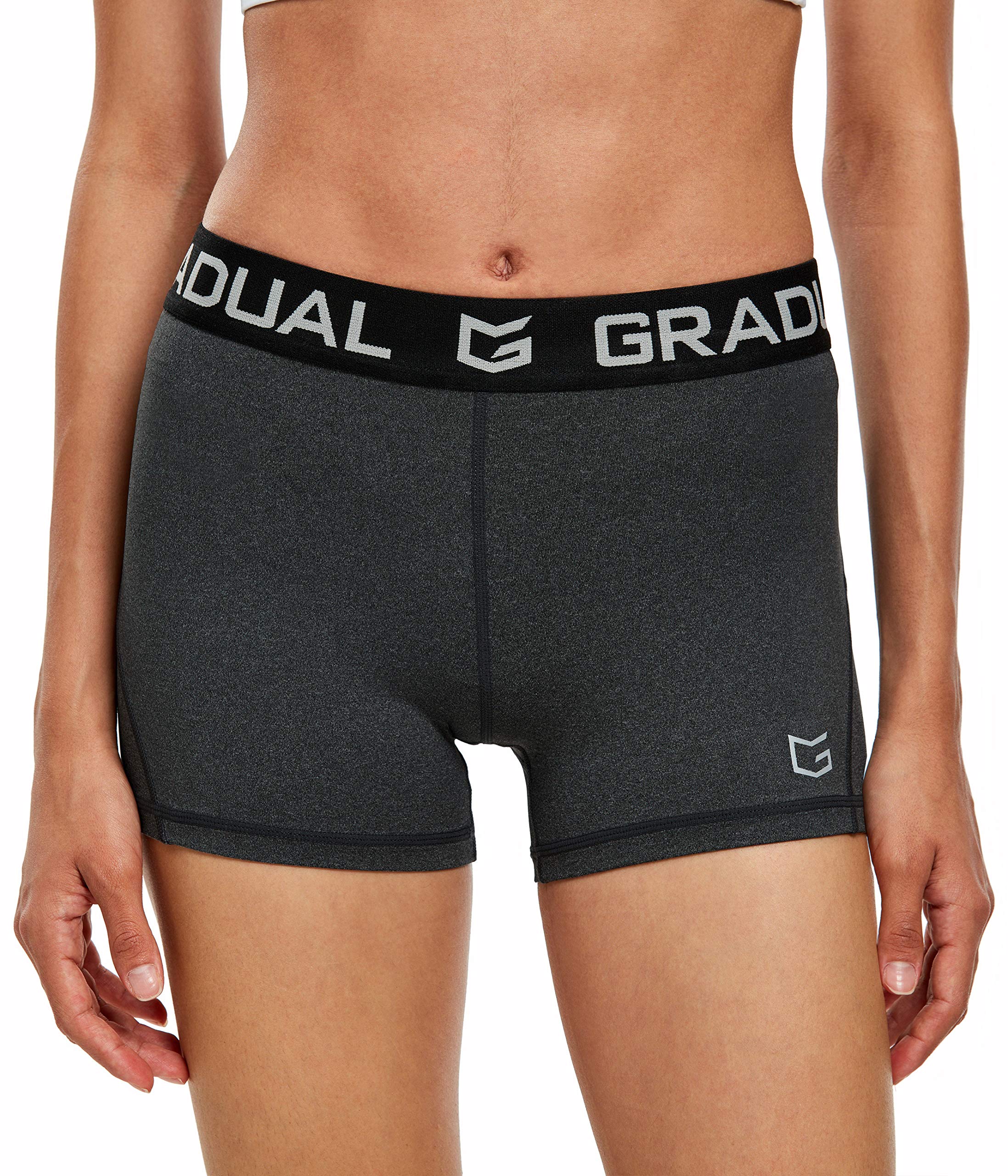 Best Women's Spandex Compression Volleyball Shorts - 3