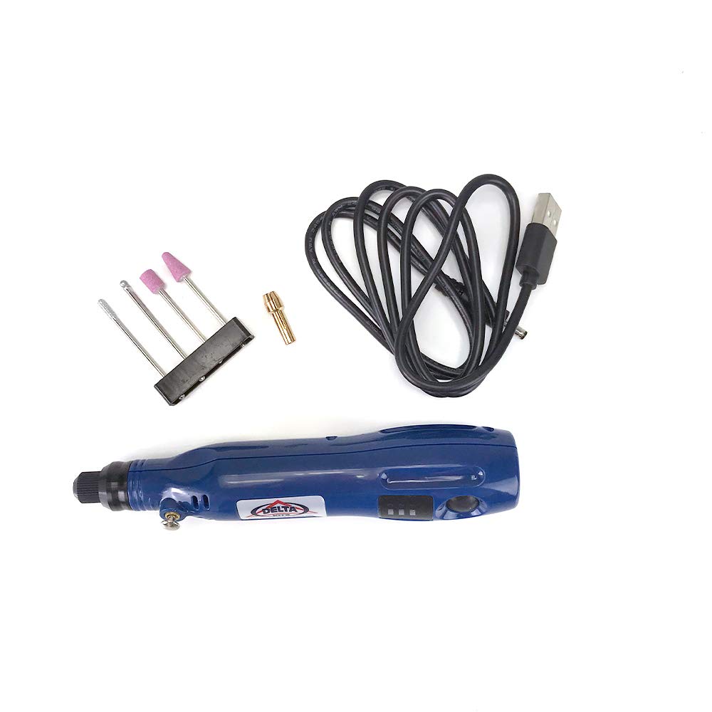 Delta Kits Mini Rotary Tool Drill - Professional Windshield Repair Kit for Rock Chips & Cracks | Auto Glass Fixing Tool for DIY & Professional Use