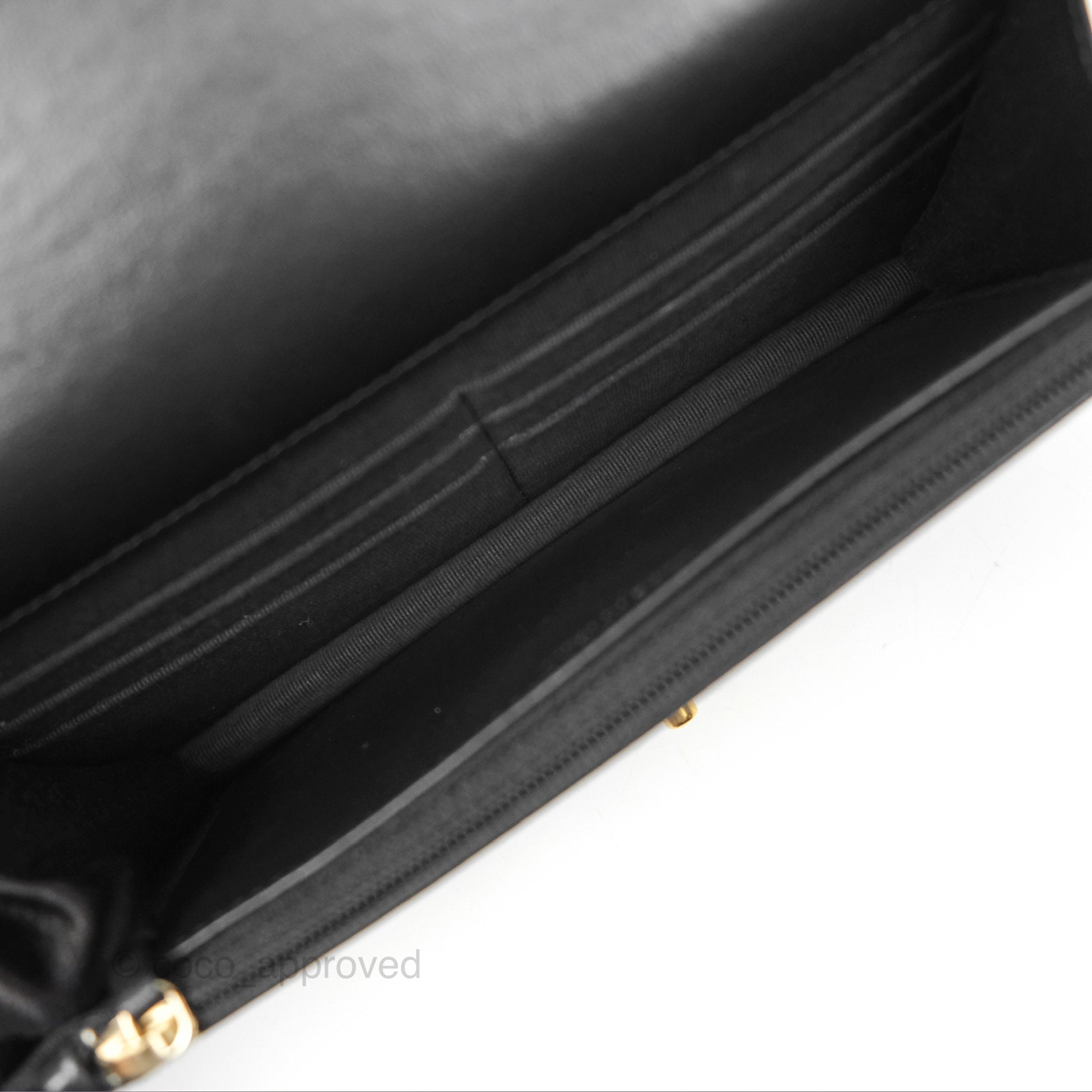 Chanel All Slide Wallet on Chain WOC with Adjustable Chain - Quilted Black Lambskin Leather Crossbody Bag for Women | Perfect for Evening Events, Parties & Daily Use